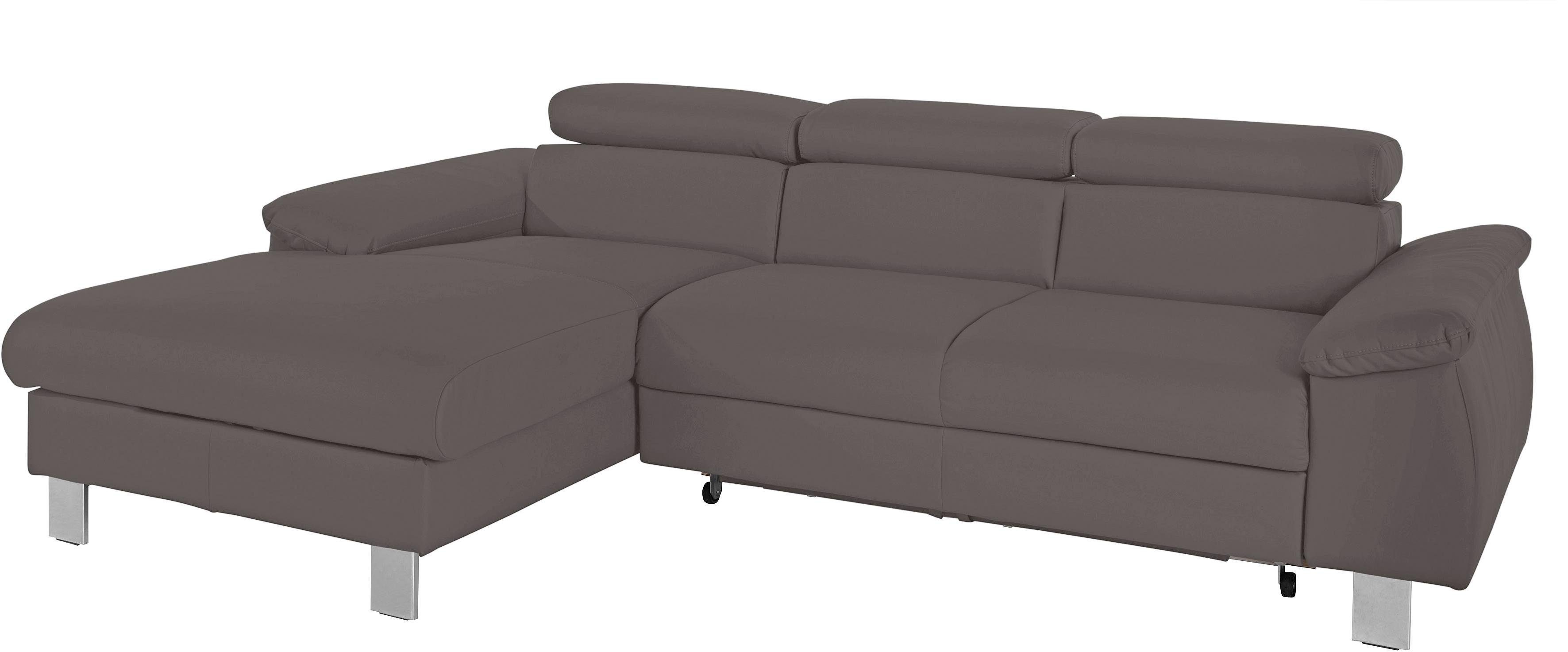 COTTA Polstergarnitur Komaris L-Form, B: 242 bzw. 100 cm (Set: Ecksofa & Ho günstig online kaufen