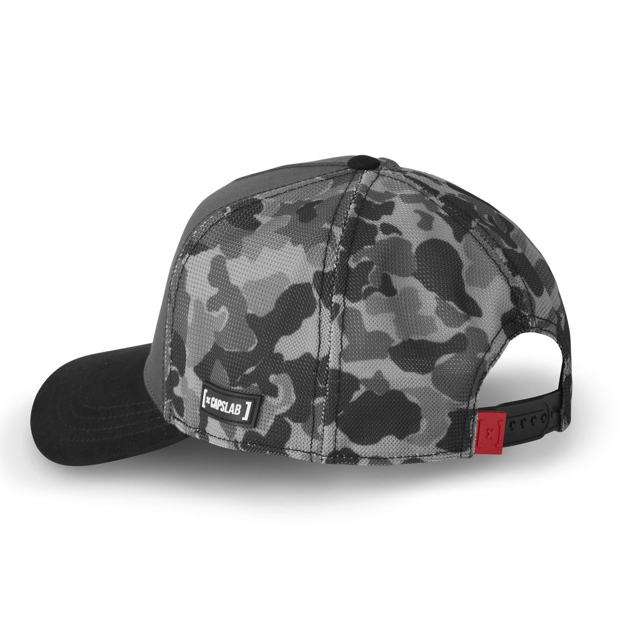 Capslab Trucker Cap CAPSLAB Trucker Cap - LOONEY TUNES - Premium Bugs Bunny Grey Camou (Basecap, Basecap, Meshcap, Trucker Kappe) Looney Tunes Patch