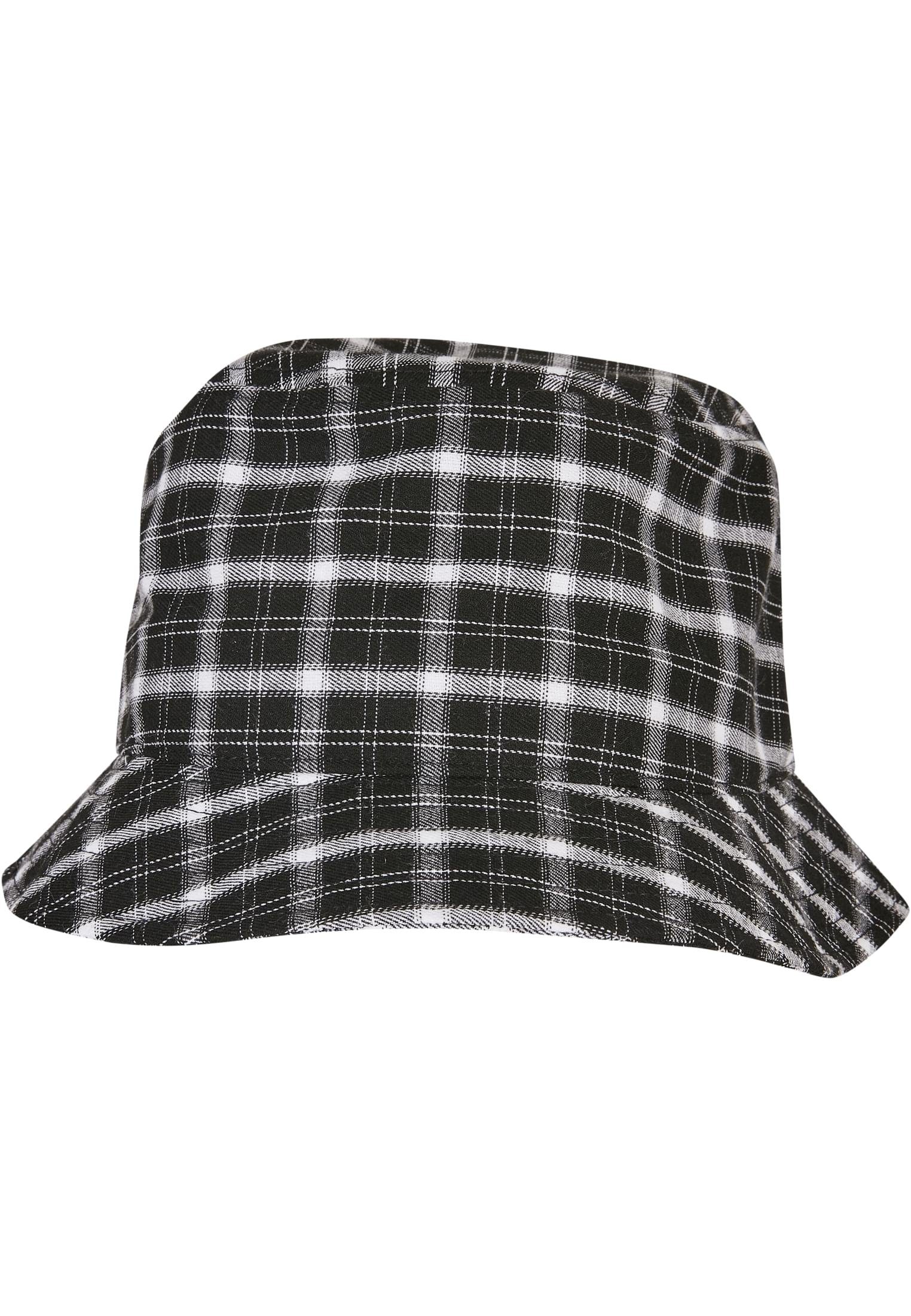 Cap Flex black/grey Accessoires Flexfit Bucket Hat Check