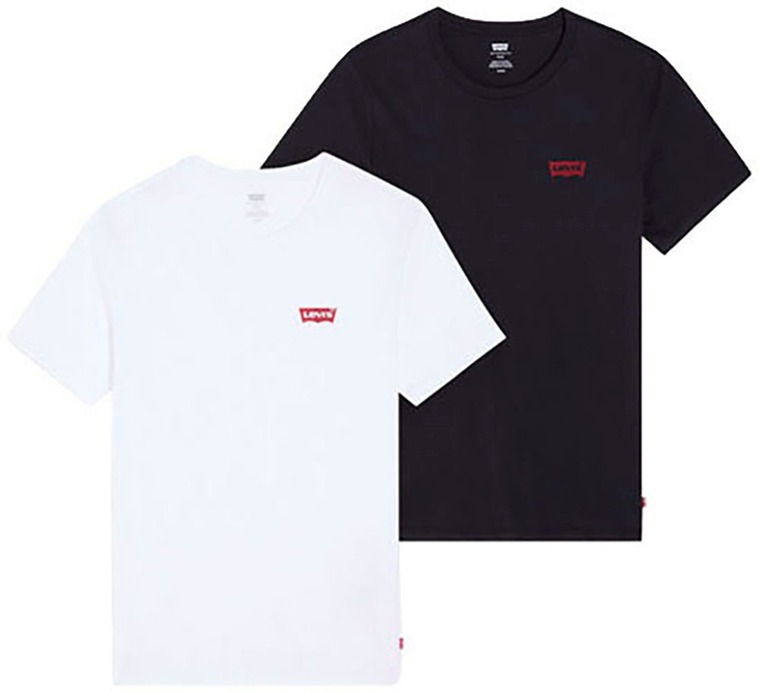 Levi's® Kurzarmshirt mit Levi's® Logo auf der Brust