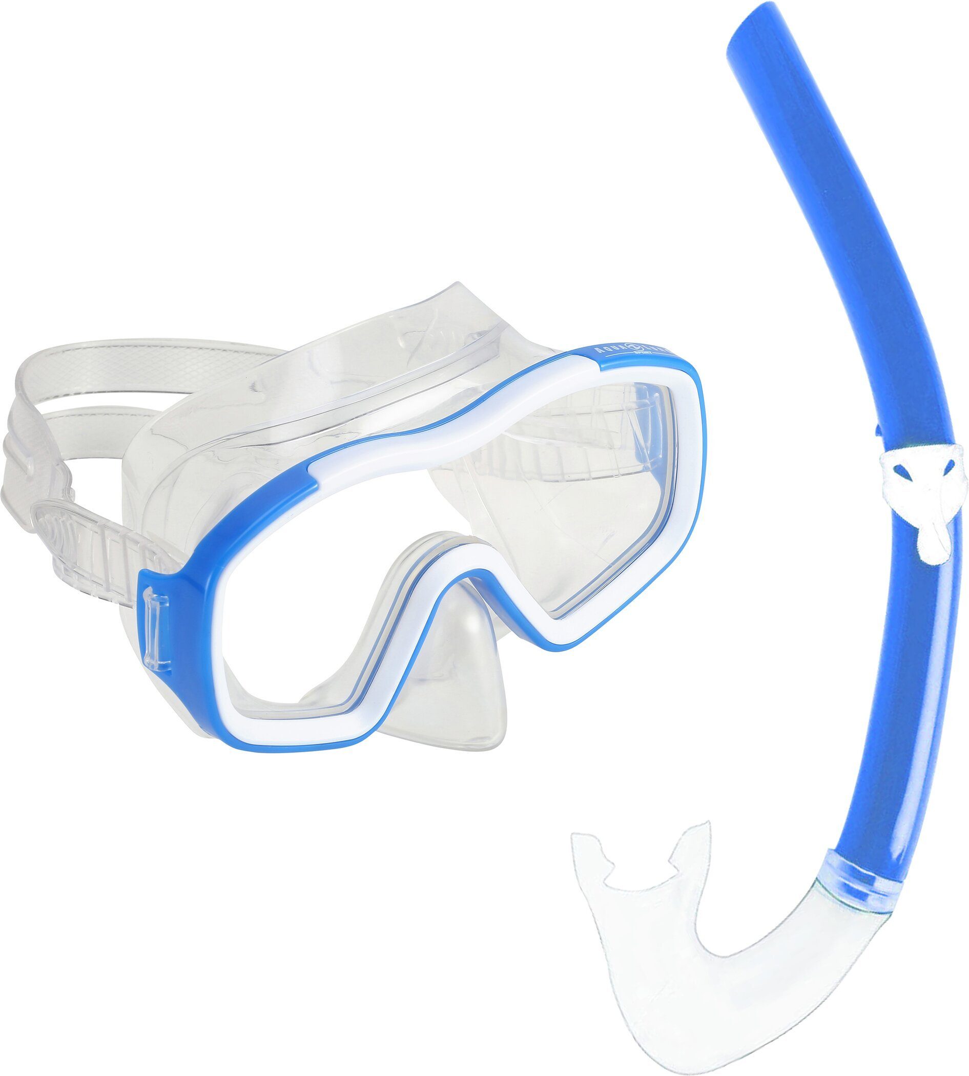 Aqua Lung Sport Tauchermaske COMBO RACOON JR,LIGHT BLUE/LIGHT BL mittelfuchsia-dunkelfuchsia