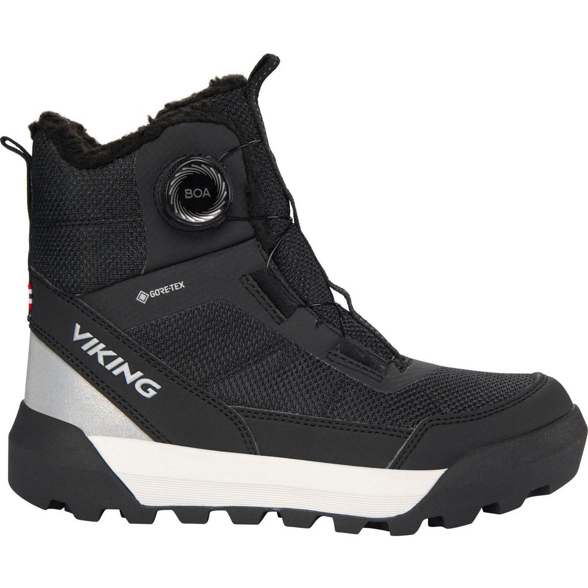 Viking Expower Warm GTX BOA Winterstiefel Wasserdichter, atmungsaktiver Kinderschuh mit BOA®-System für