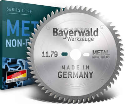 QUALITÄT AUS DEUTSCHLAND Bayerwald Werkzeuge Kreissägeblatt HM Kreissägeblatt - 168 x 1.8/1.2 x 20 Z52 TF neg.