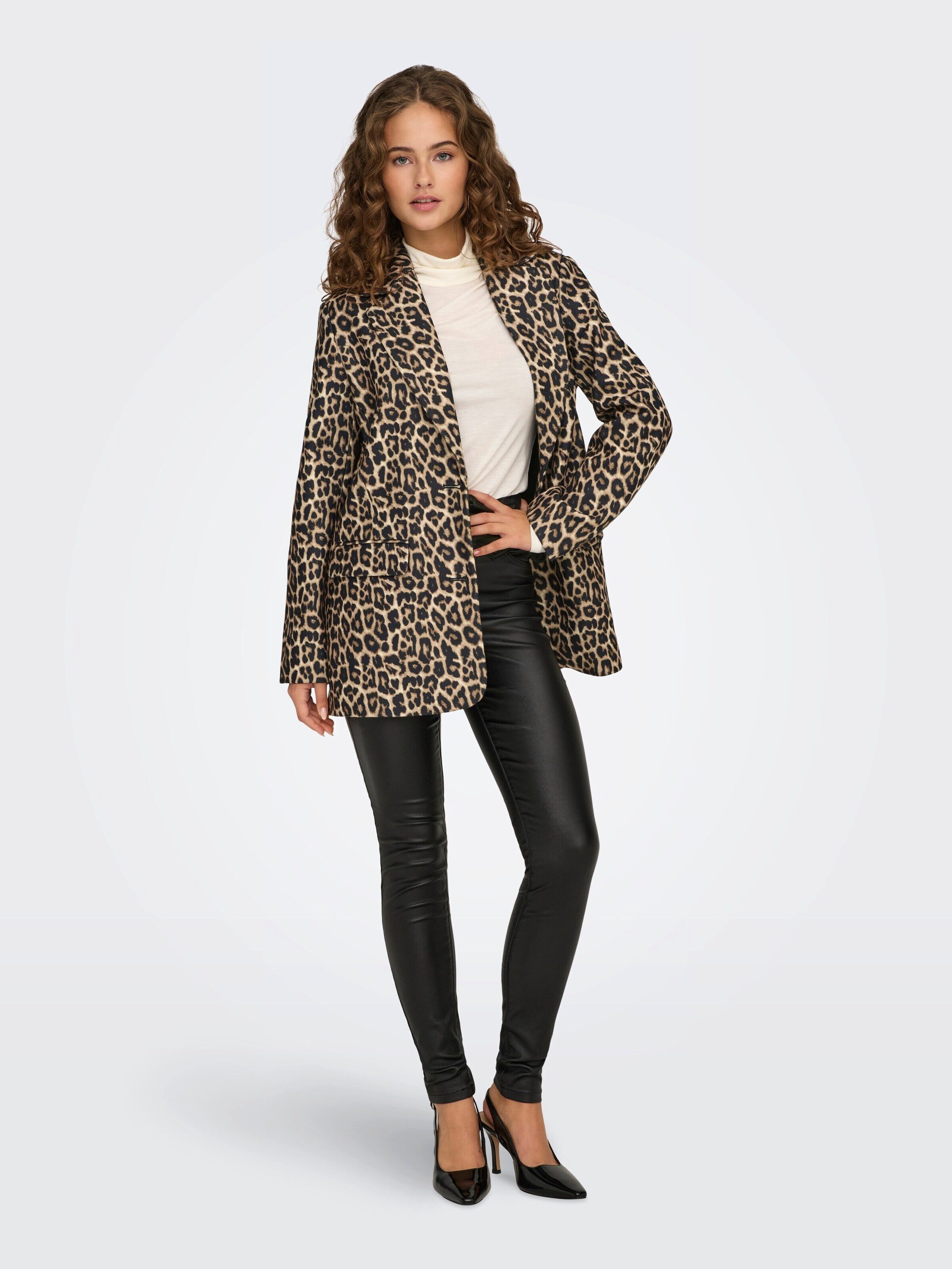 ONLY Kurzblazer (1-tlg) Plain/ohne Details günstig online kaufen