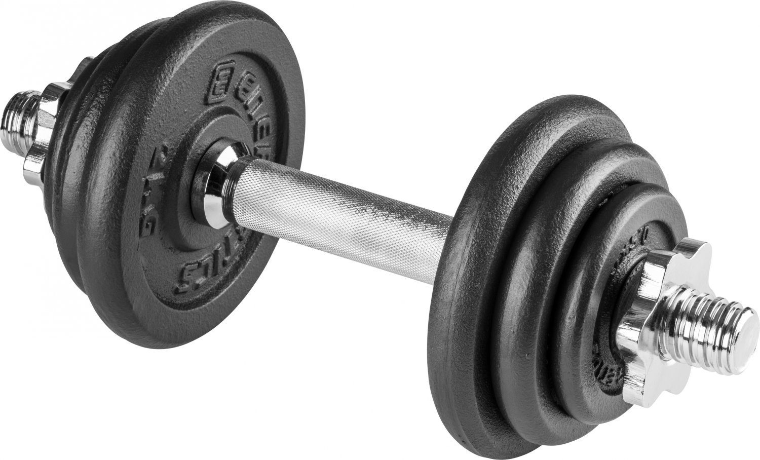 Energetics Hantel Kurzhantel-Set 10kg schwarz/silber