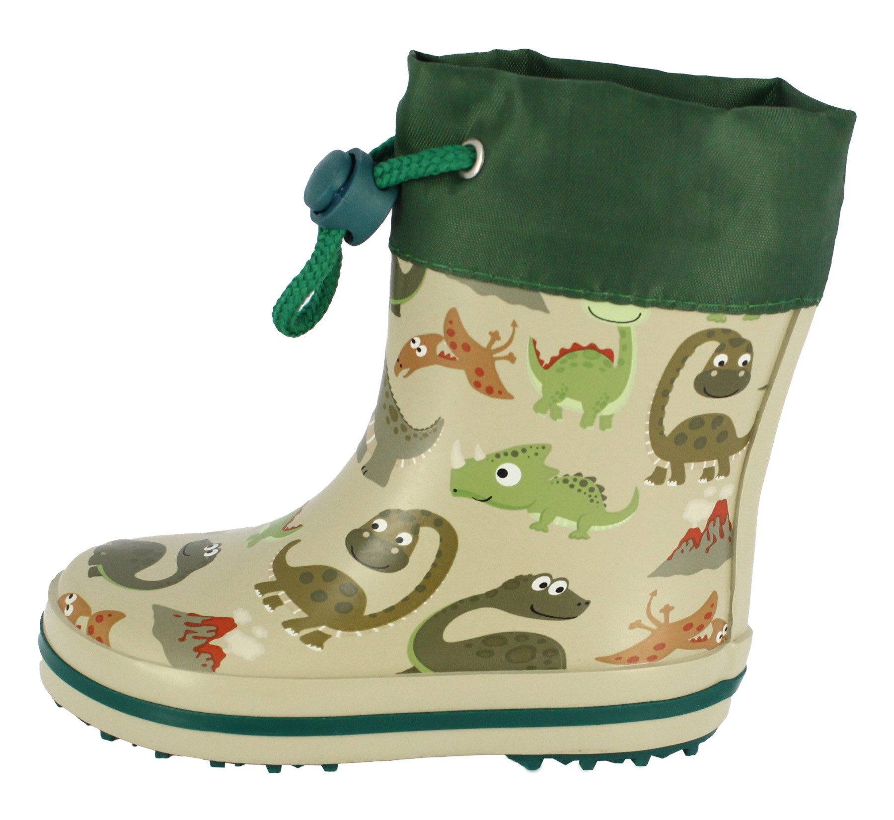 Beck Kleinkinder Резиновые сапоги Schnappi mit Warmfutter Резиновые сапоги leichtes Warmfutter