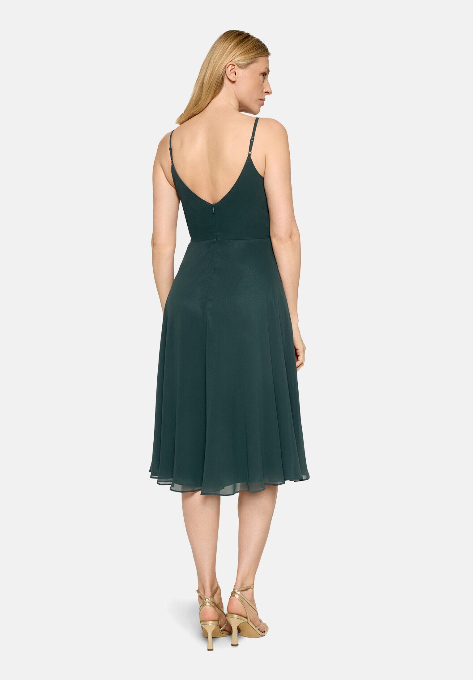 Vera Mont Chiffonkleid Damen mit V-Ausschnitt