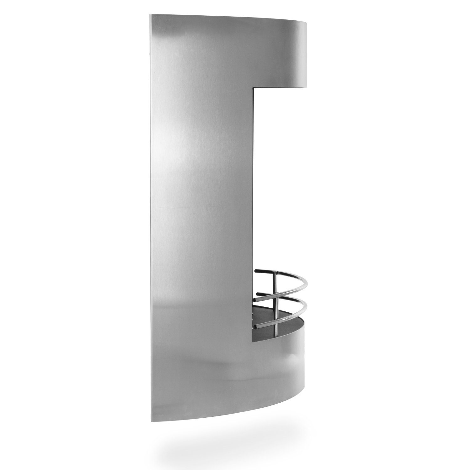 Moritz Dekokamin Bioethanol Kamin Wandkamin 84cm x 67cm x 26,5cm, Ethanolbrenner Glasfeuer Terrassenfeuer Kamin – Bild 5 von 5