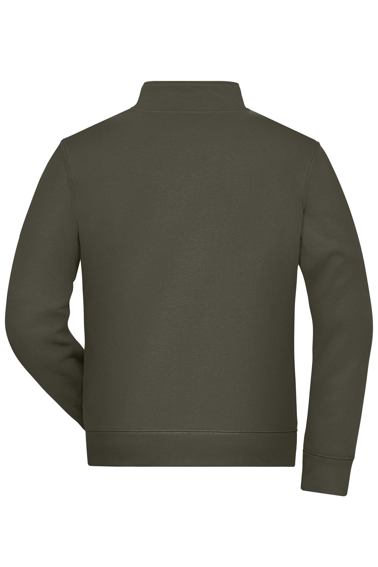 James & Nicholson Sweatjacke Funktionelle Herren Jacke in doppellagiger Verarbeitung JN1810 mit einem warmen Fleecefutter – Bild 2 von 4