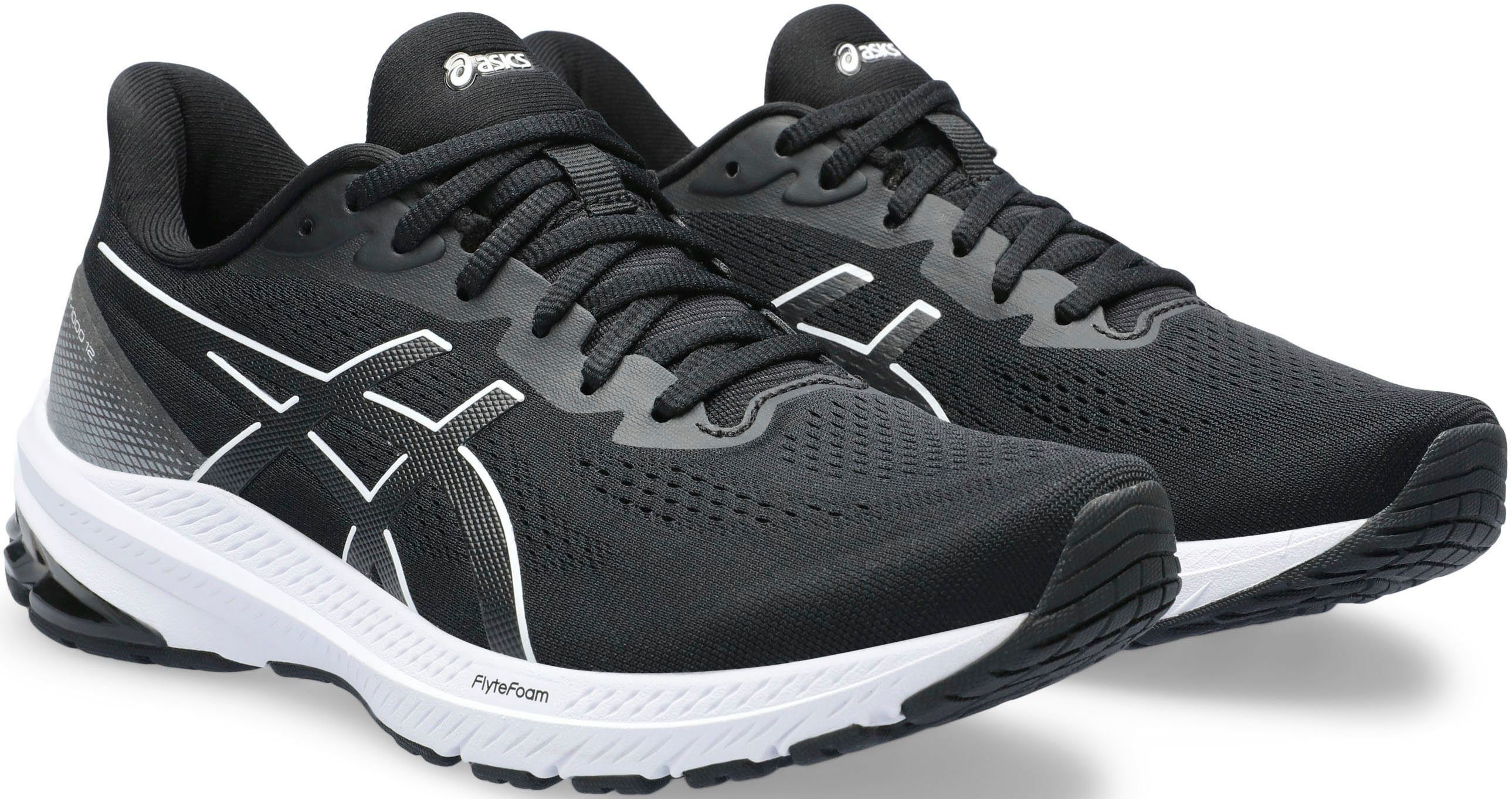 Laufschuh 12 GT-1000 schwarz-weiß Asics