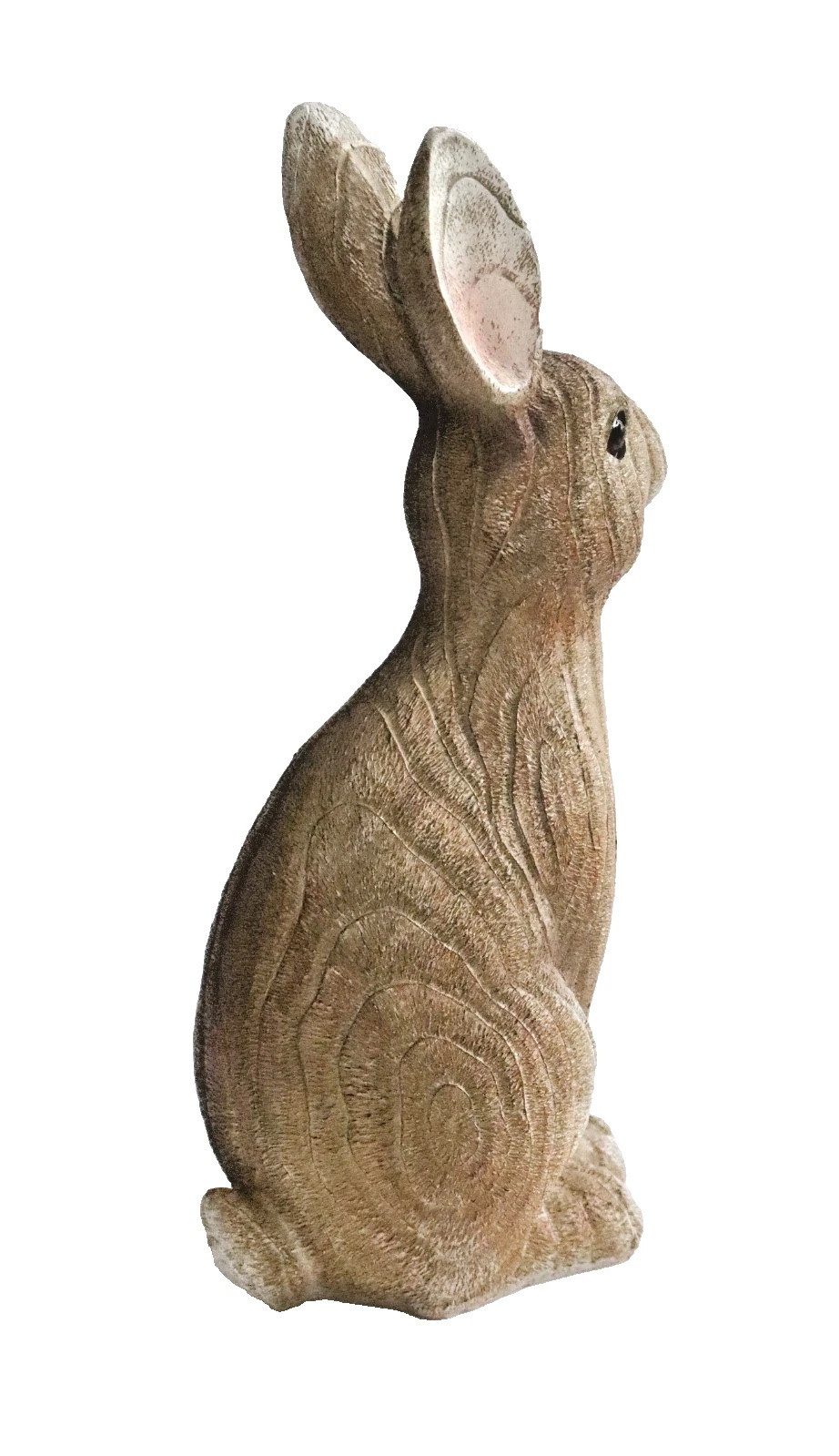 Kaufhaus le petit Osterhase Deko Hase Hasen Oster Tier Garten Figur Skulptur Ei Osterei Objekt, Dekofigur Dekoskulptur Dekoobjekt aus Polyresin (Kunststein)