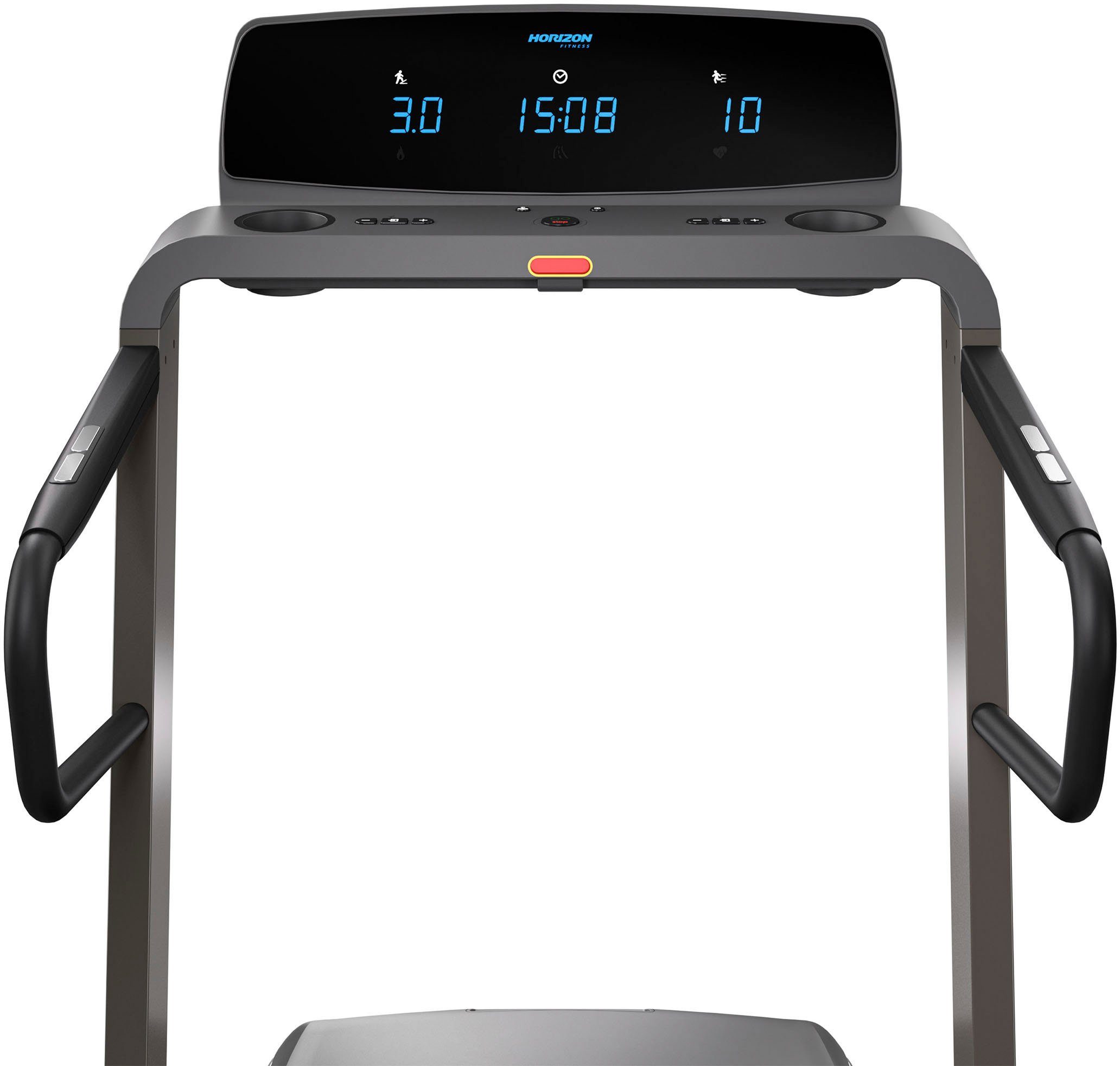 Horizon Fitness Laufband Omega Z Dark Edition (mit Bluetooth-/App-Funktion), bis max. 20 km/h, klappbar, mit Steigung, 159 kg max. Benutzergewicht