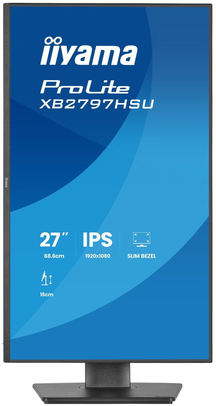 Iiyama ProLite XB2797HSU-B1 TFT-Monitor (1920 x 1080, 4 ms Reaktionszeit, 120 Hz, IPS Panel)