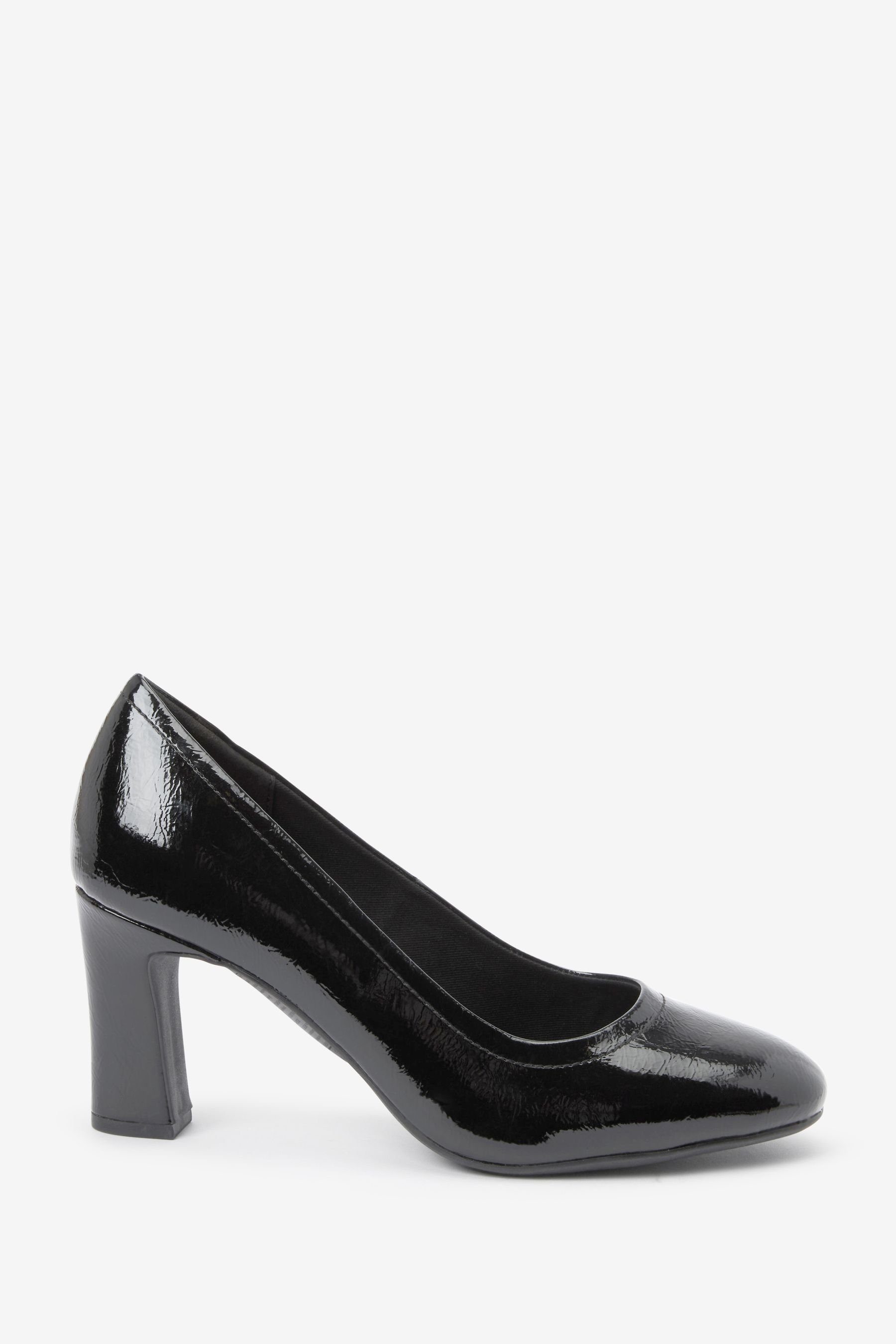 Patent (1-tlg) Pumps mit Black Pumps Blockabsatz Next Forever Comfort