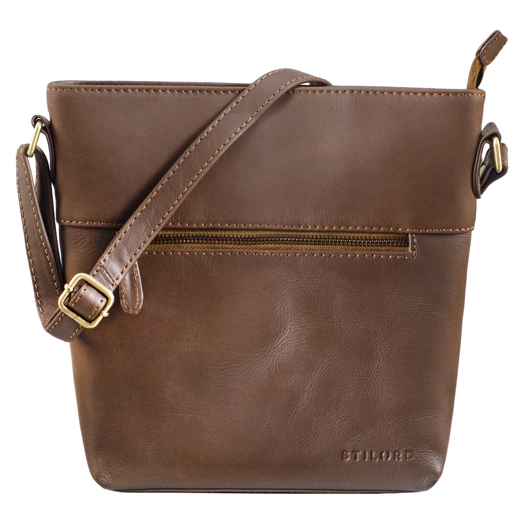 Handtasche "Jasmine" Ledertasche Damen Umhängetasche