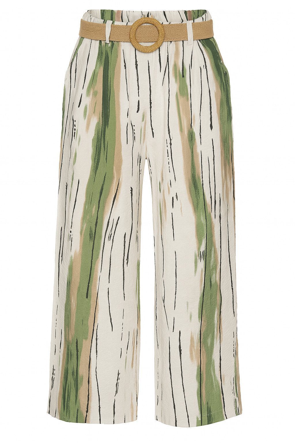 Marlene-Hose Damen Sommerhose luftige Culotte