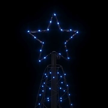 vidaXL LED Baum LED-Weihnachtsbaum Kegelform Blau 200 LEDs 70x180 cm