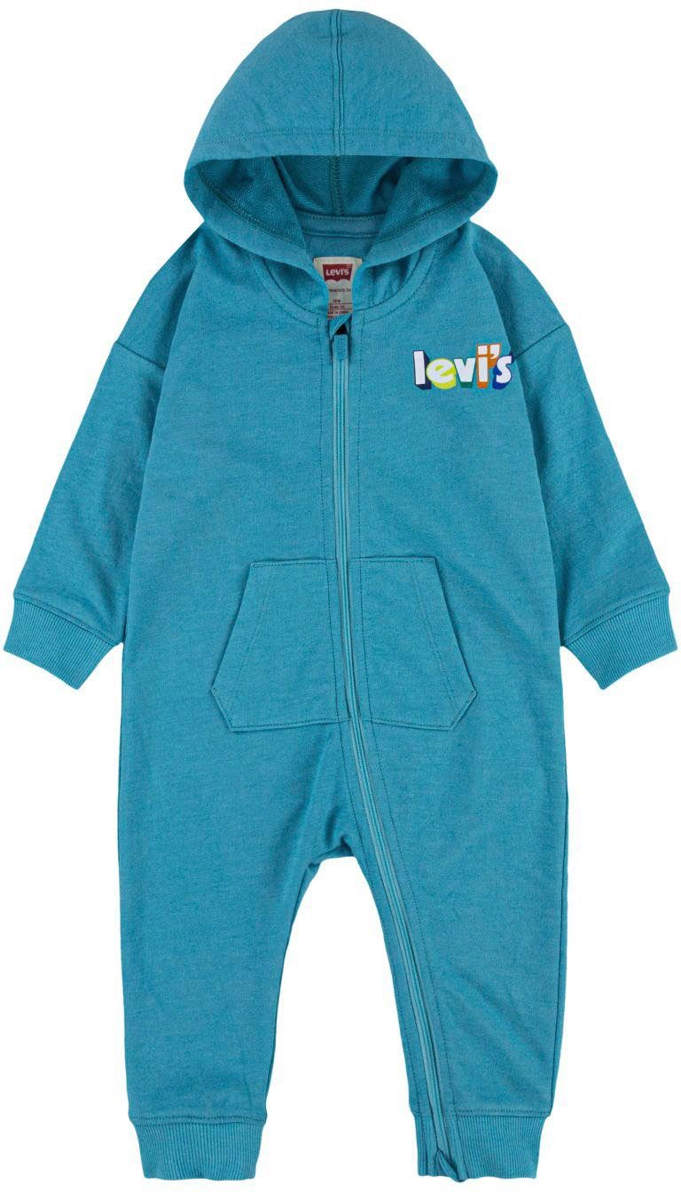 Levi's® ALL Overall POSTER aqua DAY LOGO UNISEX PLAY heather Kids