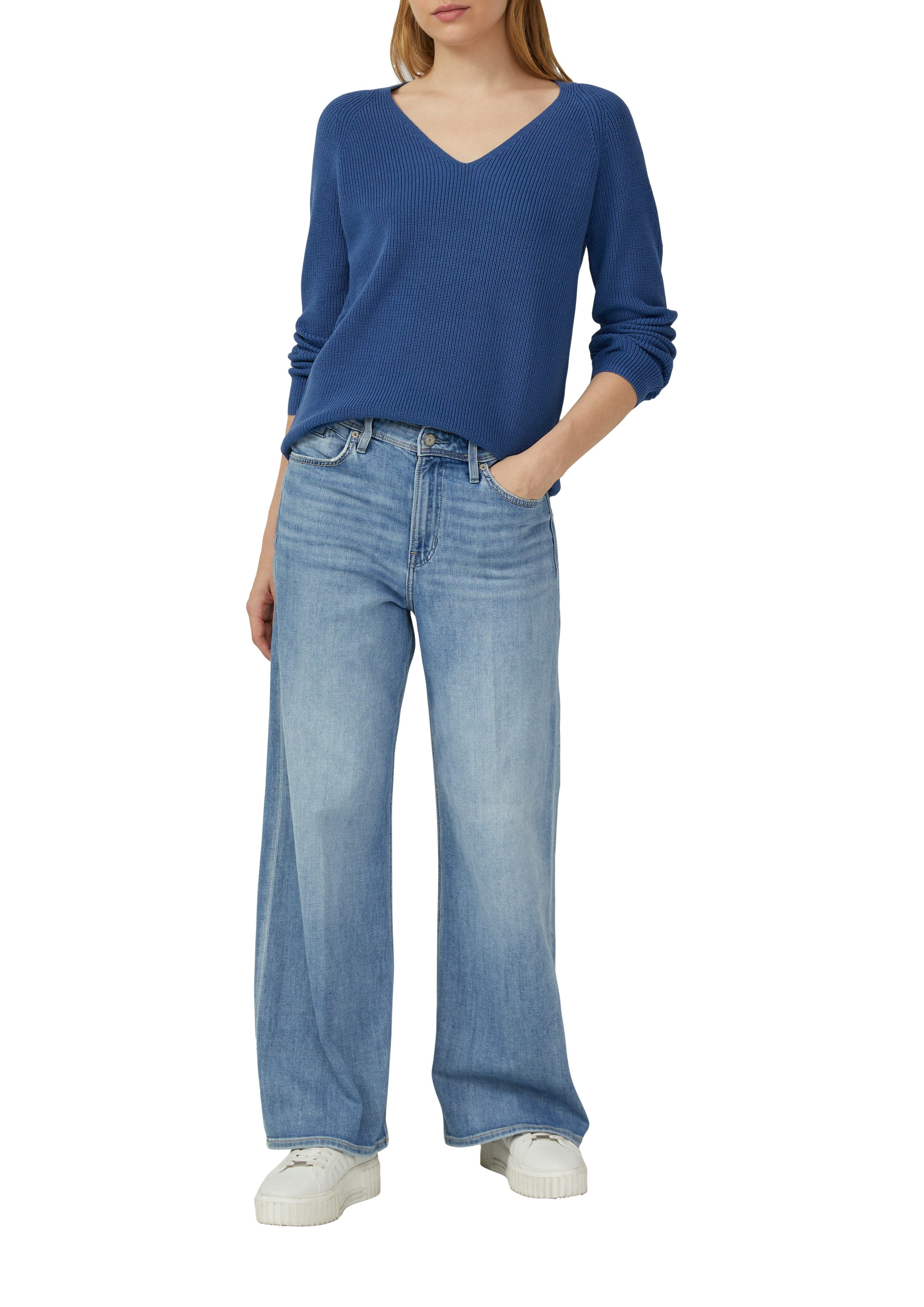 s.Oliver Strickpullover mit V-Ausschnitt günstig online kaufen