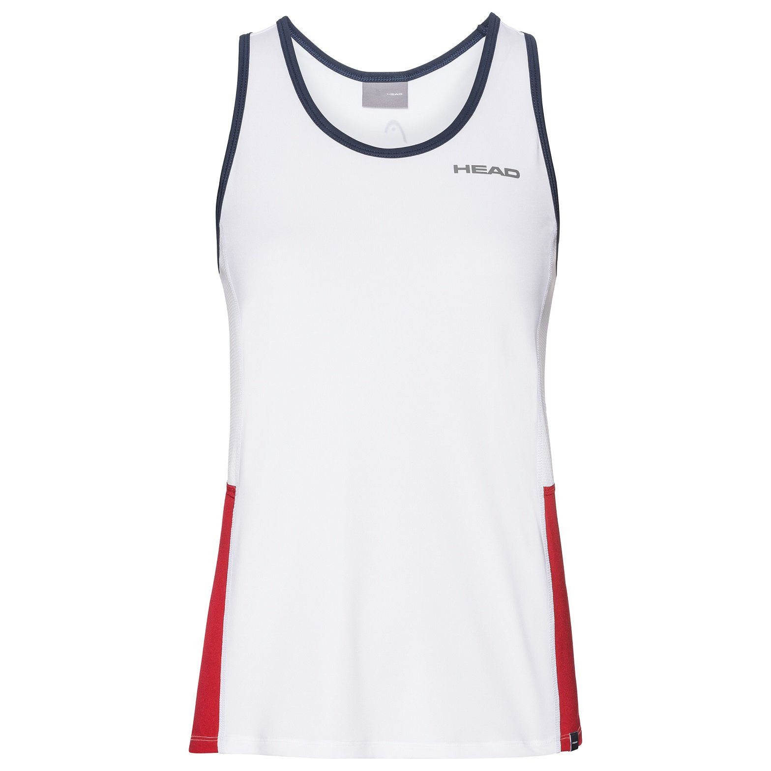 Head Tanktop Tennis-Tank Club weiss/rot Damen
