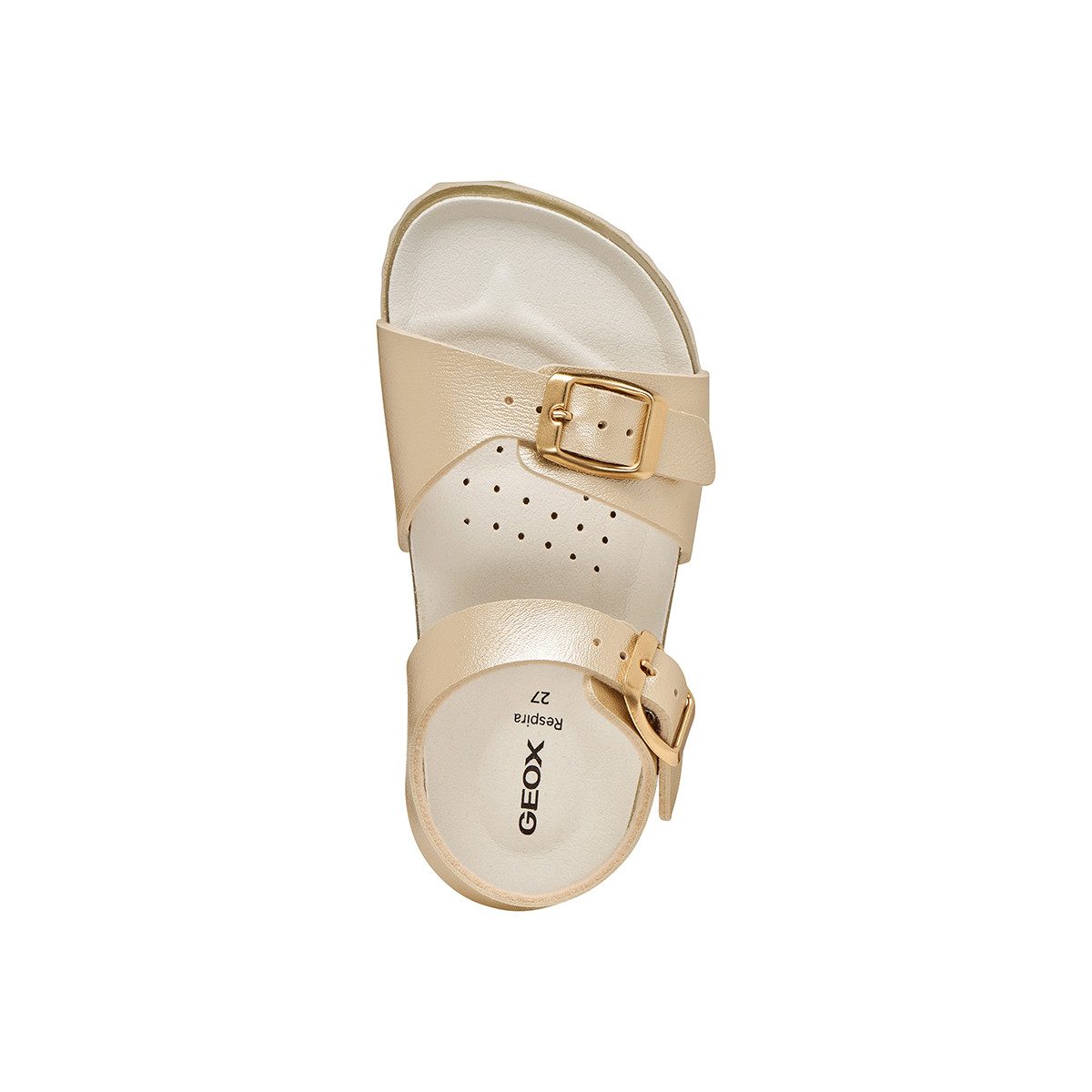 Geox GEOX ADRIEL, Sandalen, Gold, Kinder Sandale