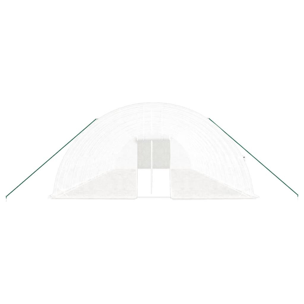 furnicato Gewächshaus mit Stahlrahmen W...