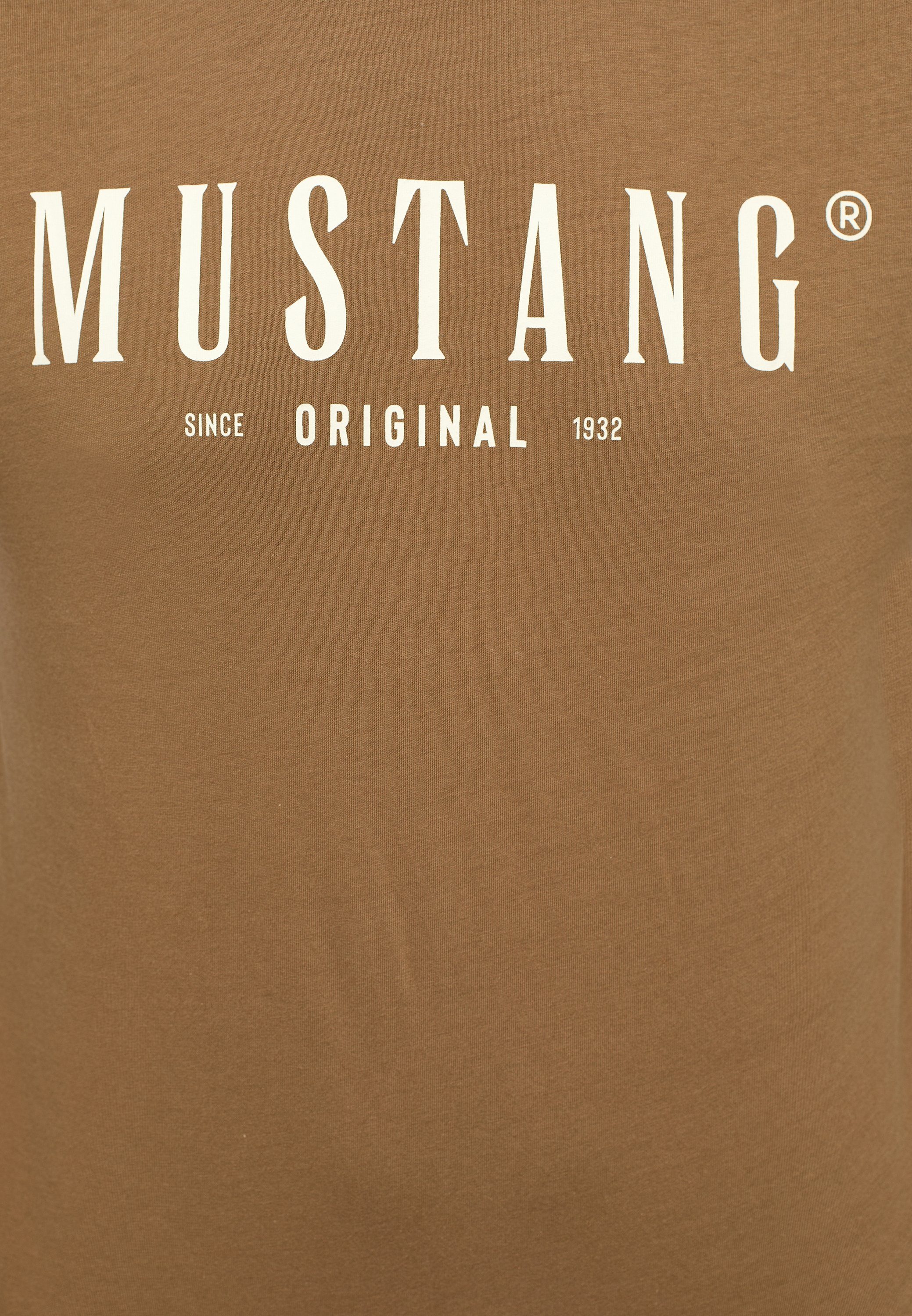 MUSTANG Kurzarmshirt Mustang Langarmshirt