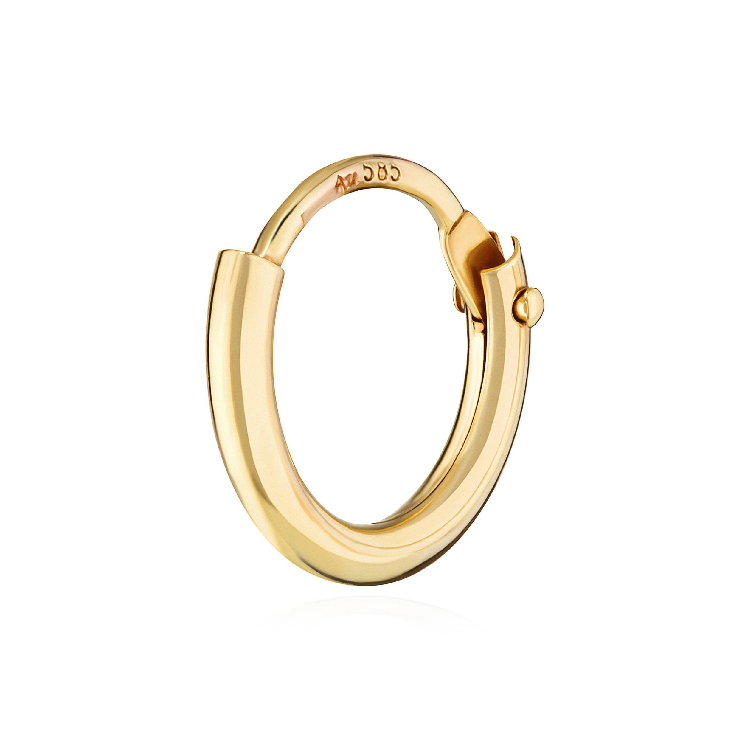 NKlaus Single-Creole 585 Echt Gold Einzel günstig online kaufen