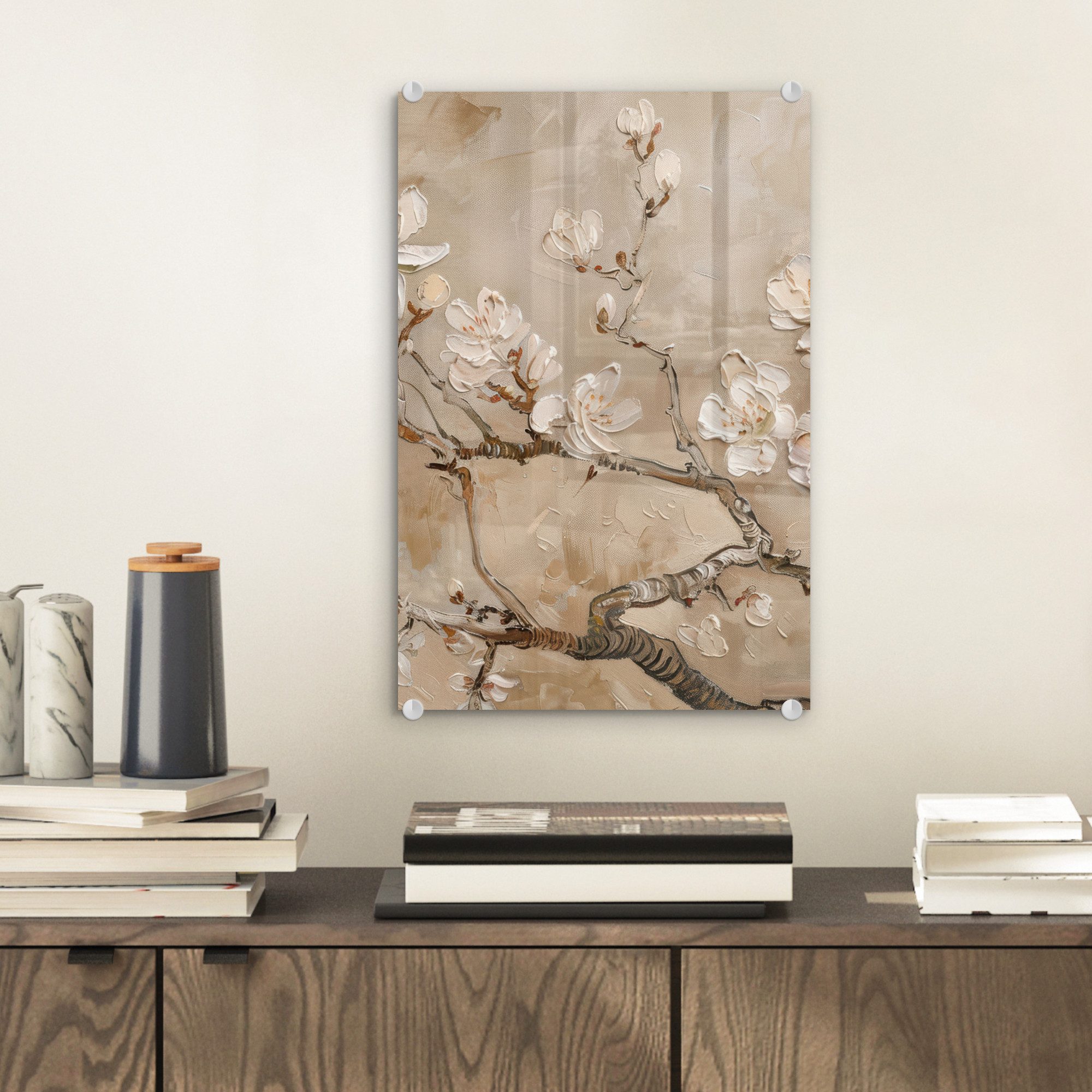 MuchoWow Acrylglasbild Blumen - Modern - günstig online kaufen