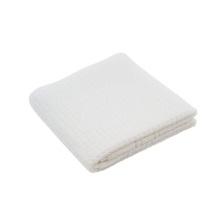 Sensepura Handtuch strapazierfähige Qualität 50x100 cm weiß Walkfrottier (1-St) weich & saugstark