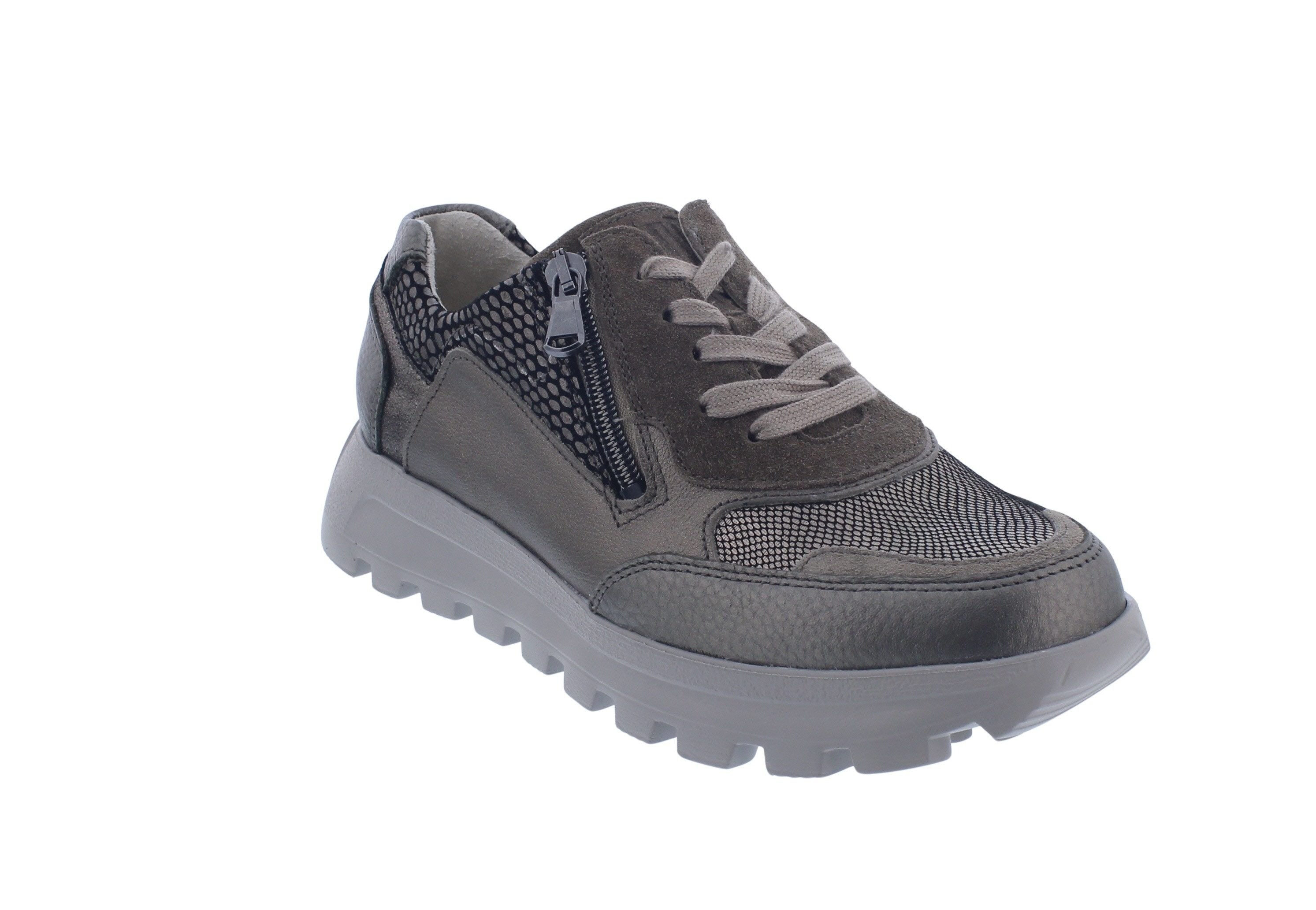 Waldläufer Waldläufer H-Ajala Sneaker, Glattleder kombi., günstig online kaufen