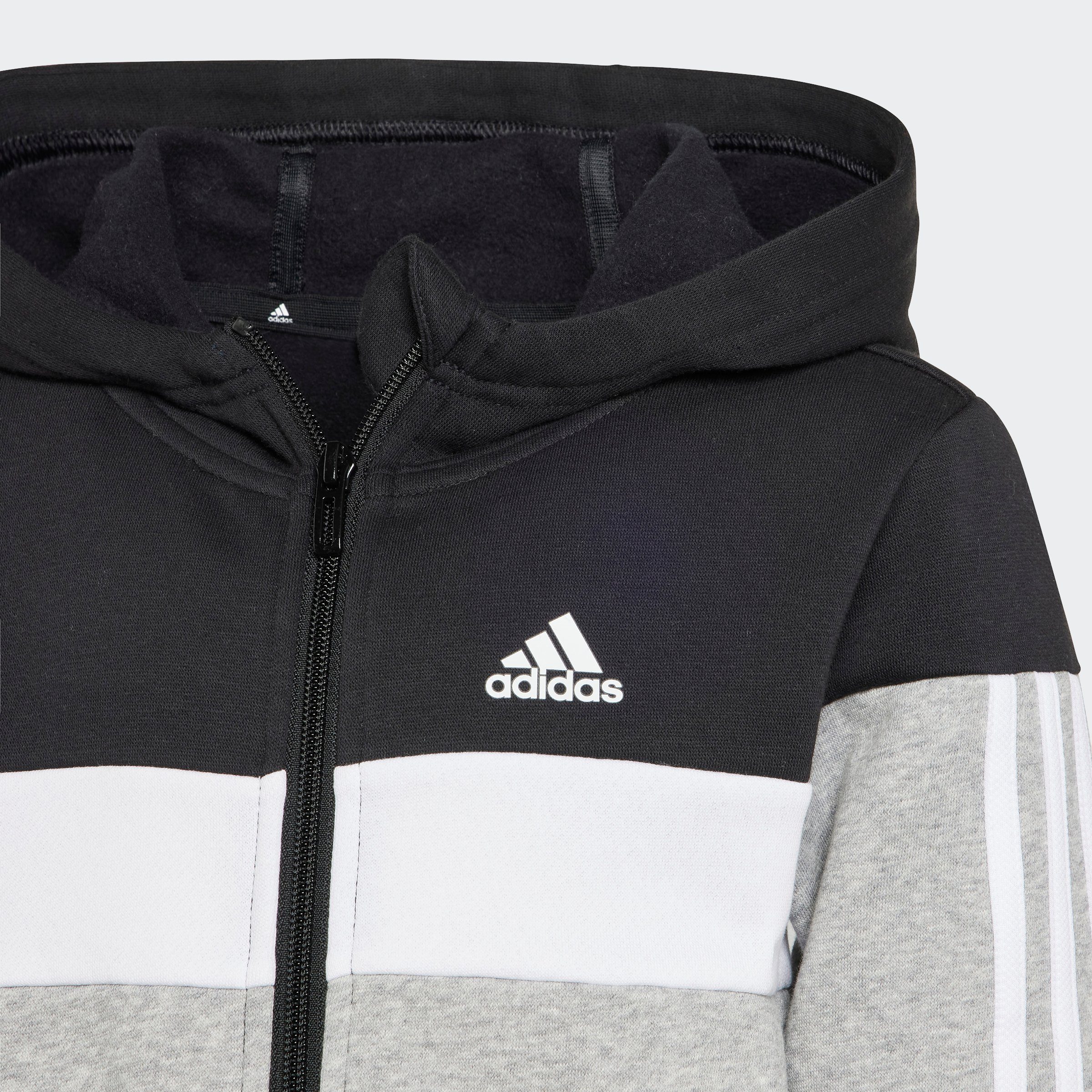 adidas Sportswear Trainingsanzug LK Heather / (2-tlg) / Black TS Medium TIB FL 3S White Grey