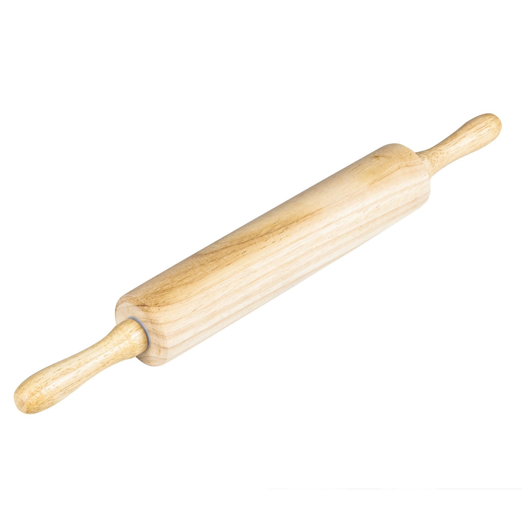 Rungassi Nudelholz Teigroller Holz Nudelholz Backrolle Wellholz Teigausroller 39cm 18138