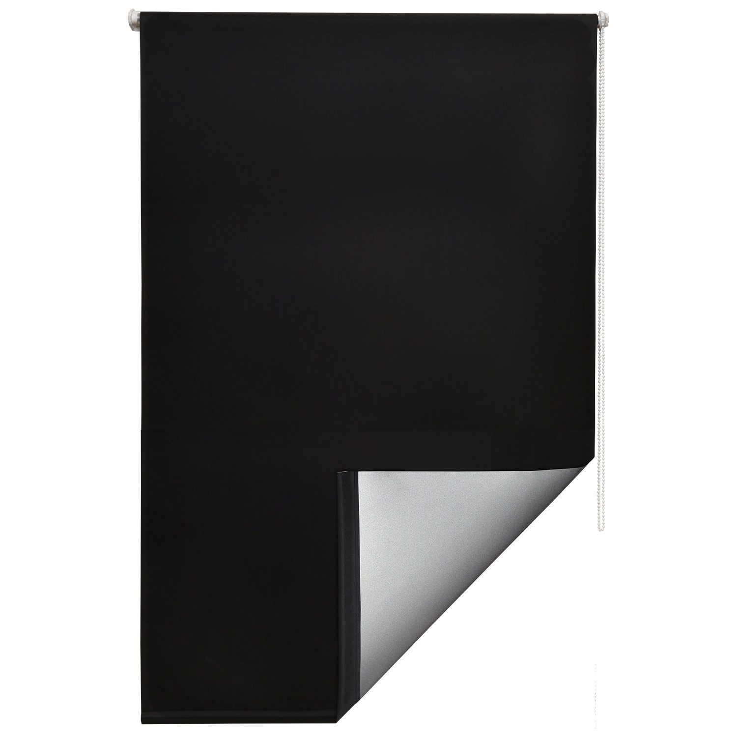 Rollo Thermorollo SolReflect T42, 40x160cm, Schwarz, Verdunkelung, Sol Royal, Rollos für Fenster ohne Bohren mit Thermobeschichtung Wärmeschutz