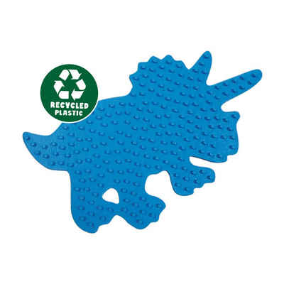 SES Bügelperlen SES Green - Bügelperlen Stiftplatte - Dino Triceratops