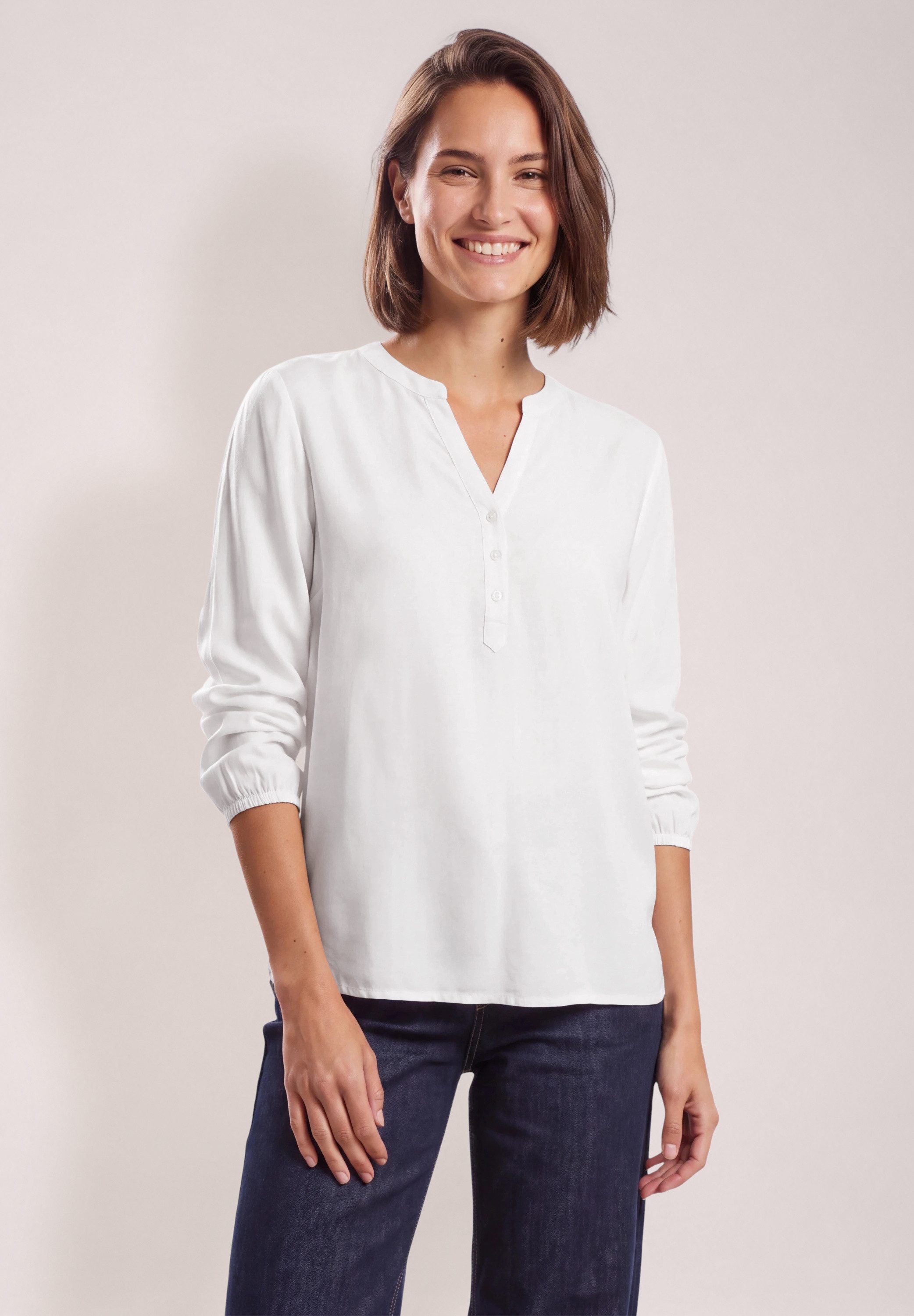 CECIL Shirtbluse aus softer Viskose