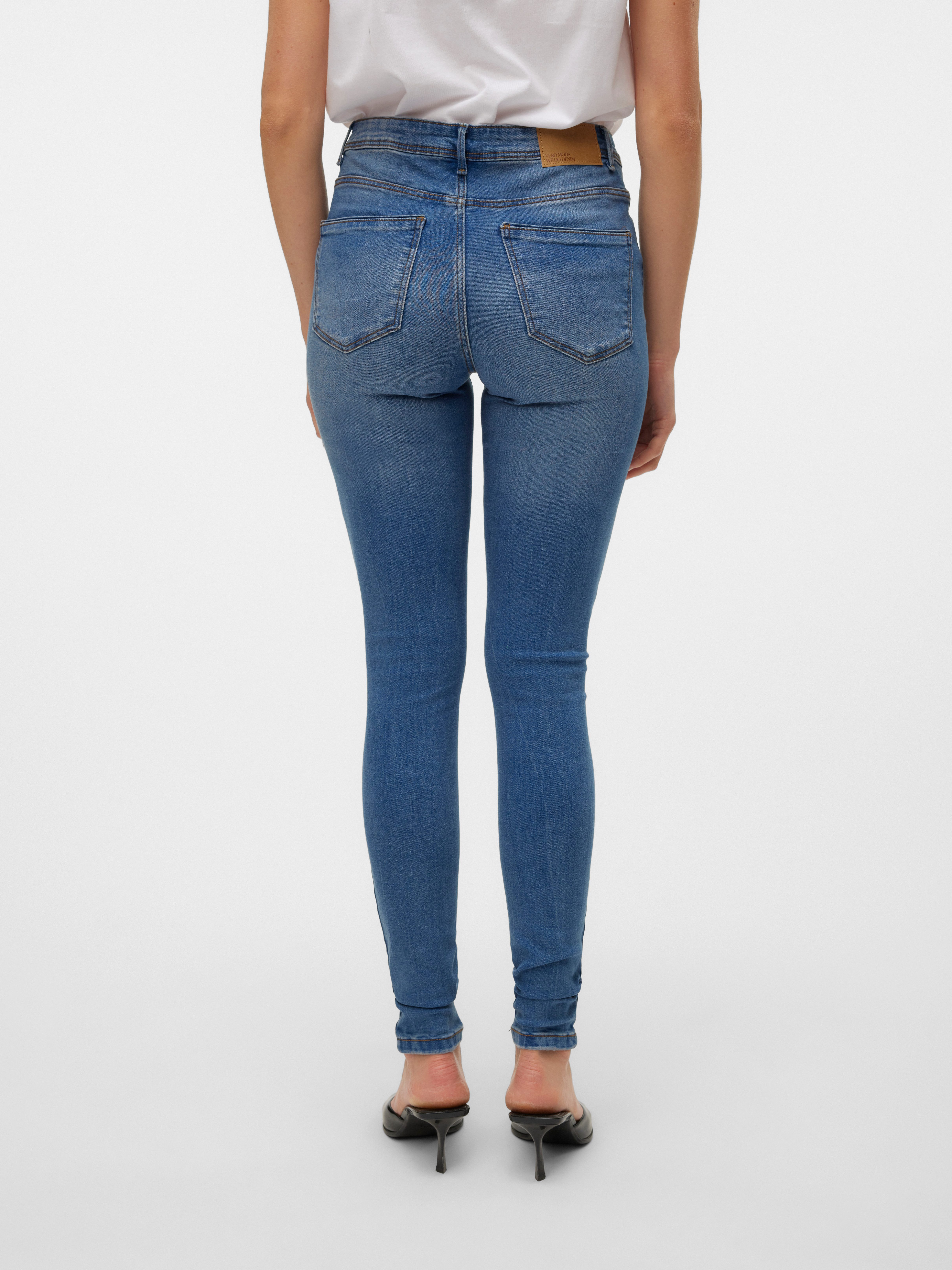 Vero Moda Skinny-fit-Jeans VMTATIANA MR S PIPING JEANS