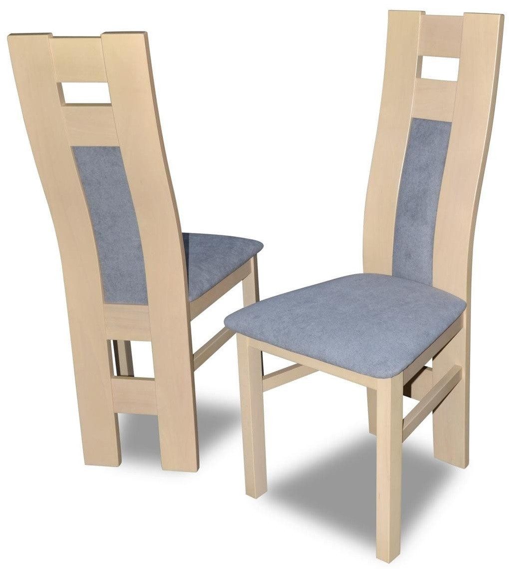 Xlmoebel Esszimmerstuhl Massivholz Stuhl mit modernem Design und hohem Sitzkomfort (1 St), Hergestellt in Europa