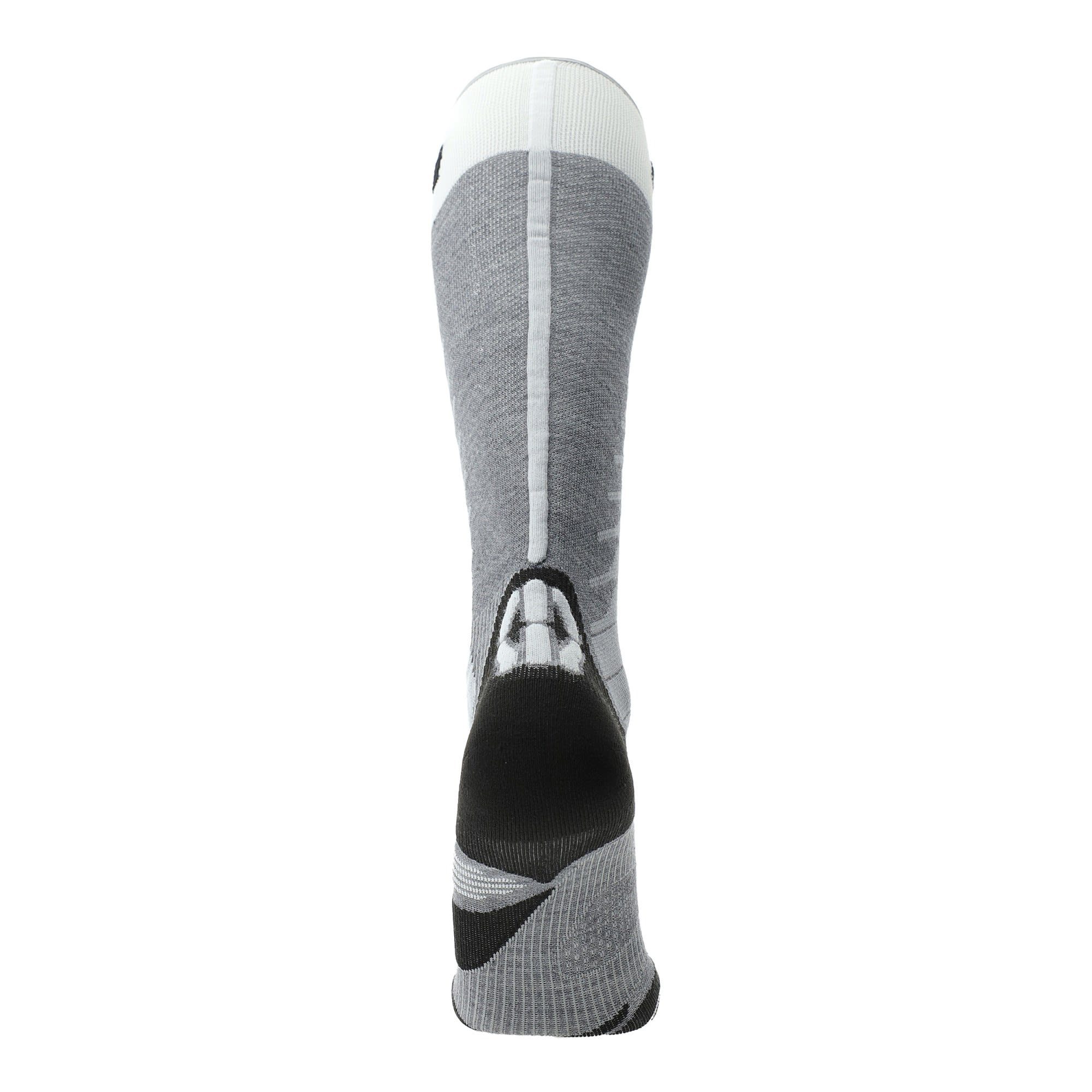 Damen Melange Uyn Merino Ski - Socks Skisocken Grey White UYN W One