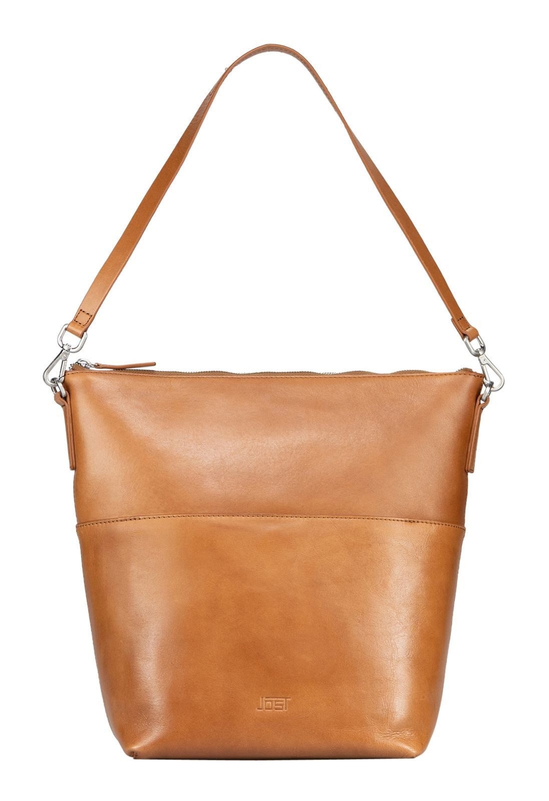 Jost Schultertasche Shoulder Bag, aus echtem Rindsleder