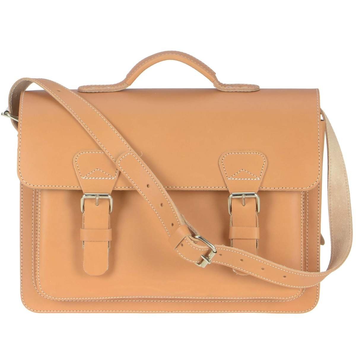 Ruitertassen Aktentasche »Classic«, 38 cm Schultasche mit 2 Fächern, kleine  Lehrertasche, dickes rustikales Leder online kaufen | OTTO