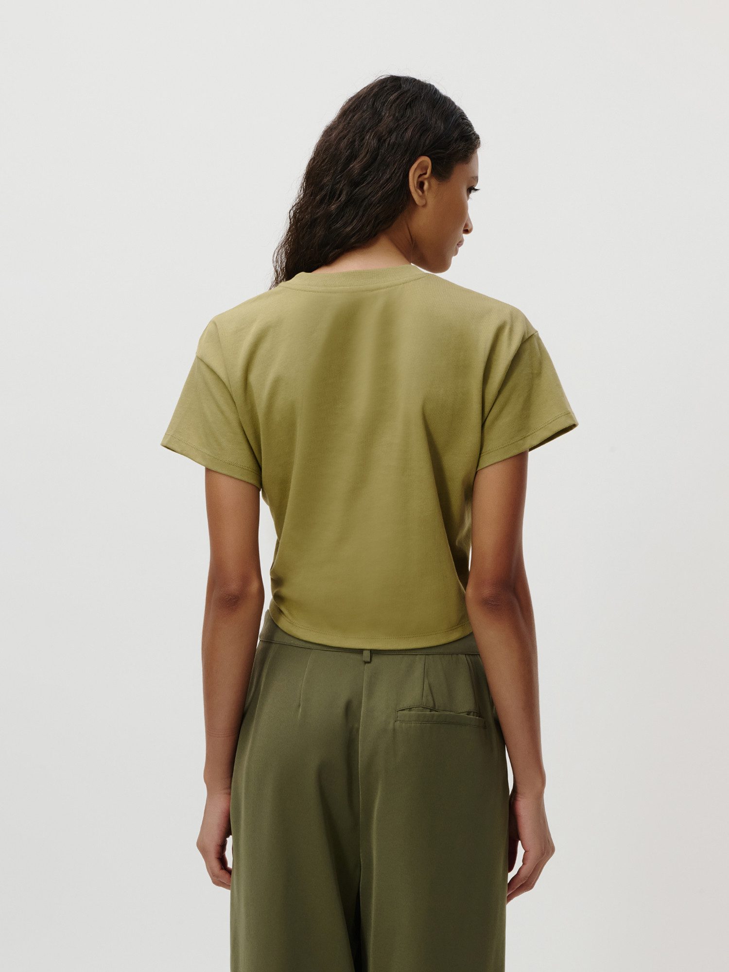 LeGer T-Shirt Tessy, LeGer by Lena Gercke mit Knoten-Detail, cropped