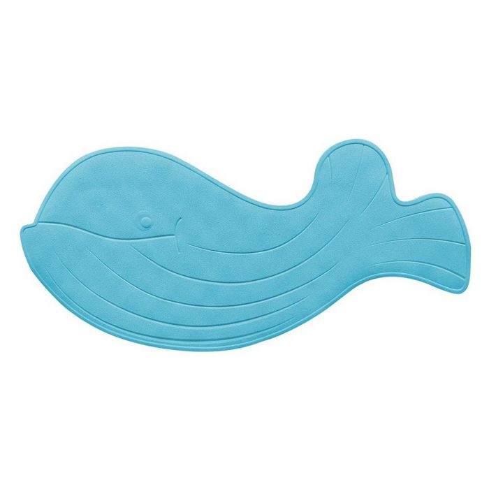 Leway Antirutsch-Aufkleber Rutschfeste Badewannenmatte für Kinder Gummimuschmatte mit Walmuster und Saugnäpfen Schimmelresistent Maschinenwaschbar