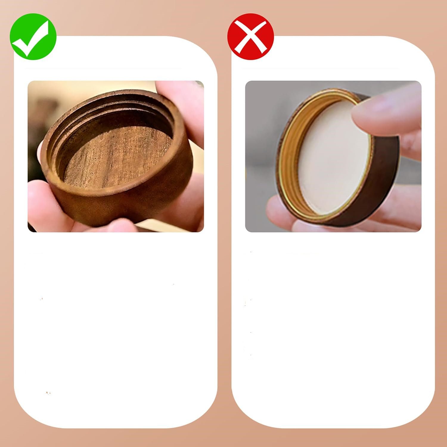 KingLux Gewürzbehälter 24Stk.120ml Gewürzdosen Eckig -Set aus Glas,Kappen aus Akazienholz, (24-tlg) – Bild 5 von 5