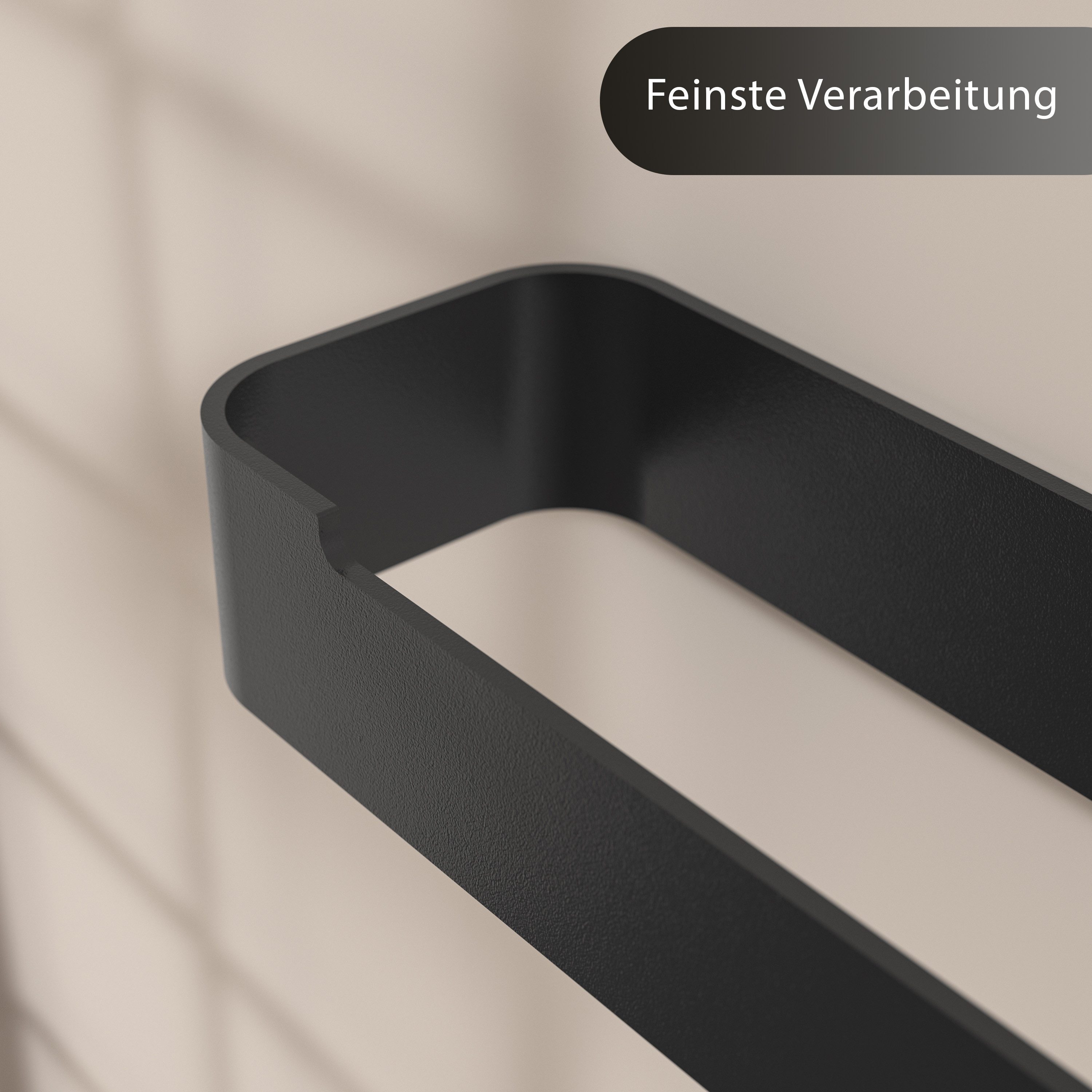 Dolvhin Toilettenpapierhalter ohne Bohren Klopapierhalter Selbstklebend WC Klorollenhalter Edelstahl, zum Kleben inkl. extra starkem 3M Klebestreifen – Bild 3 von 5