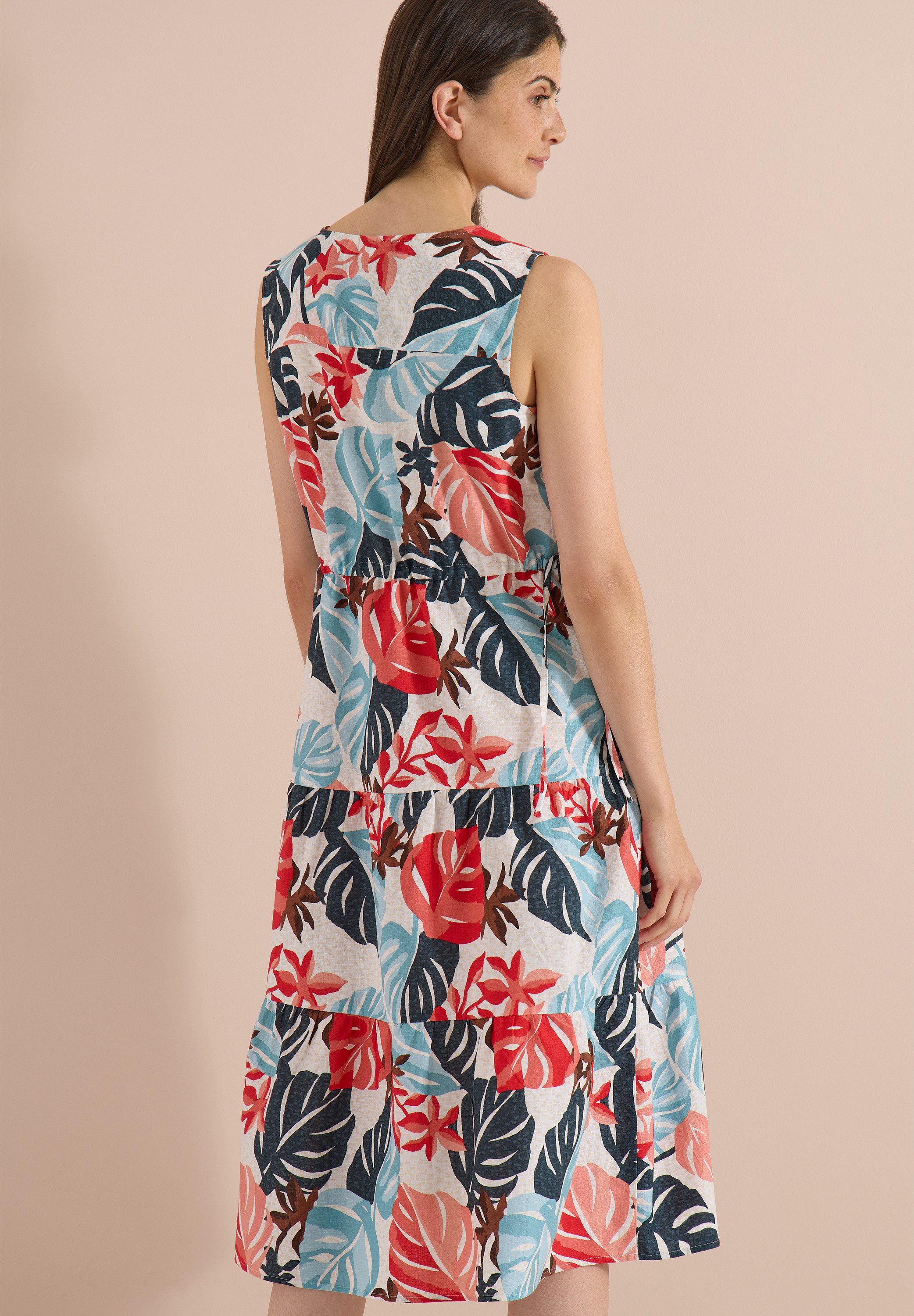CECIL Druckkleid Mit seitlichen Eingrifftaschen