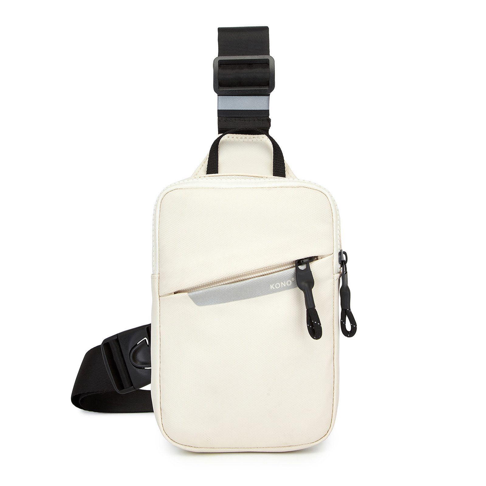 KONO Umhängetasche Herren Brusttasche Herren Sling Bag, Crossbody Bag