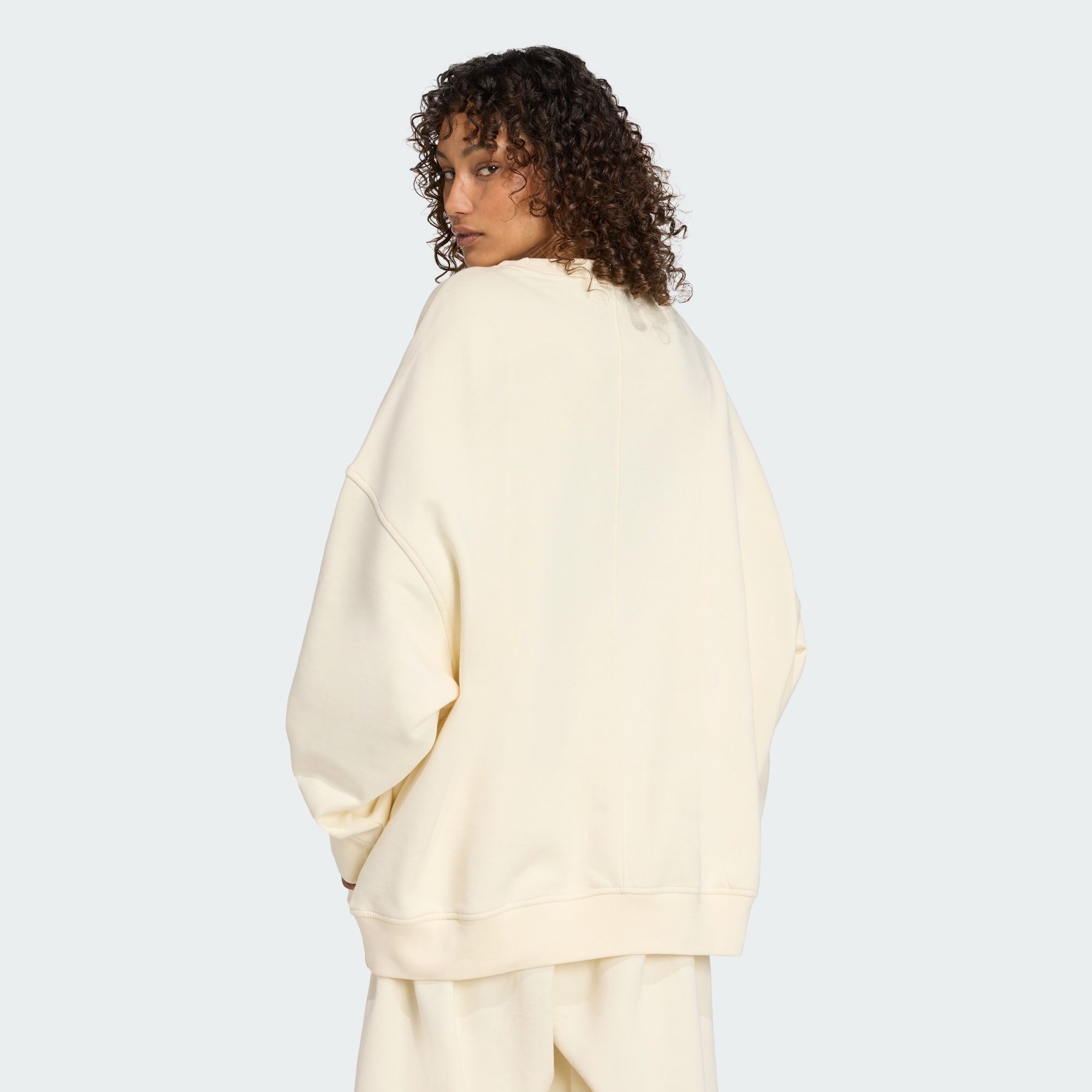 adidas Originals Jogginganzug ESSENTIALS LINEAR OVERSIZED SWEATSHIRT (1-tlg günstig online kaufen