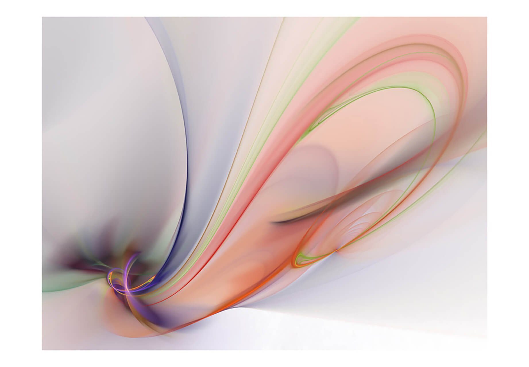 KUNSTLOFT Vliestapete Colourful Infinity 2x1.54 m, halb-matt, lichtbeständige Design Tapete