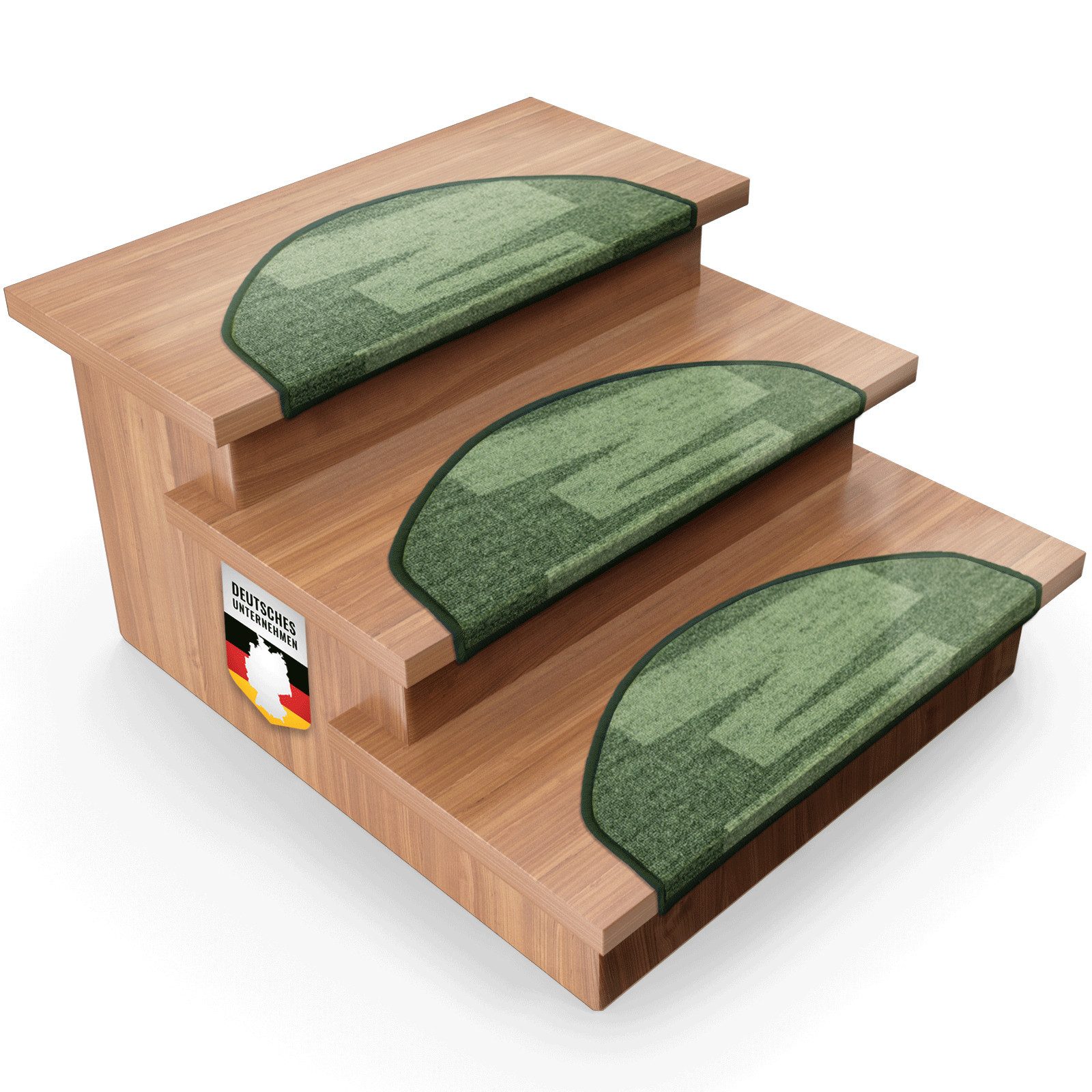 Karat Stufenmatte Hastings, Treppenschutz, Halbrund, Höhe: 8.5 mm, aus Poly günstig online kaufen